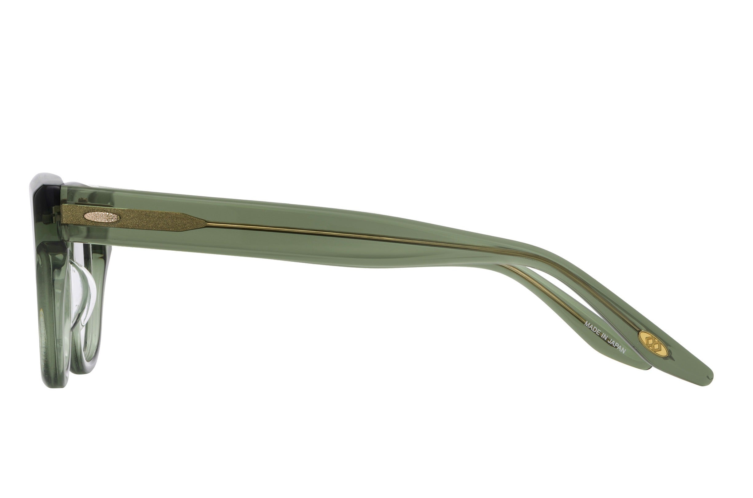 Barton Perreira Bridges eyeglasses in Olive Green at Visionary Optics NYC