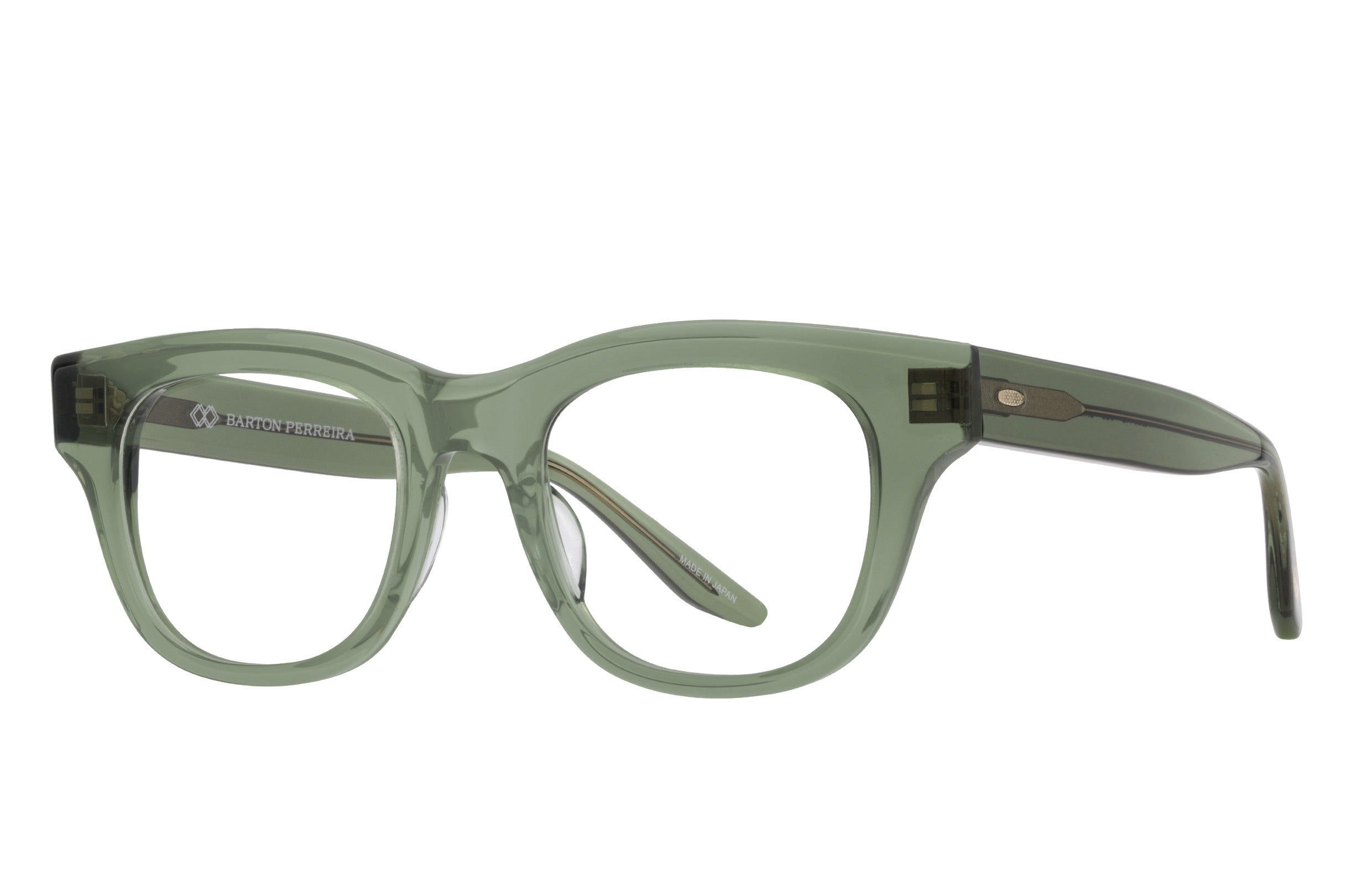 Barton Perreira Bridges eyeglasses in Olive Green at Visionary Optics NYC