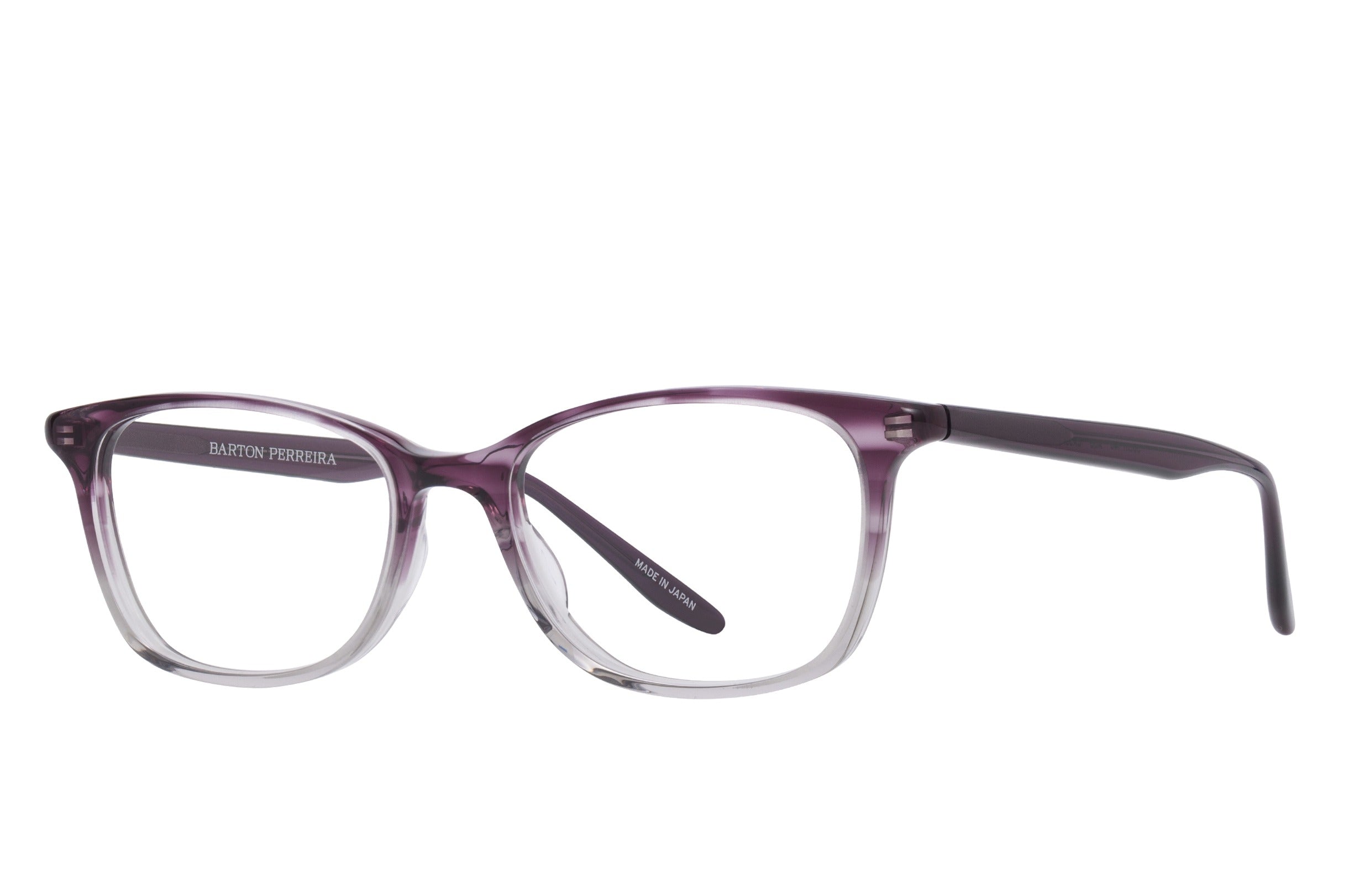 Barton Perreira Cassady eyeglasses in Aubergine Gradient at Visionary Optics NYC