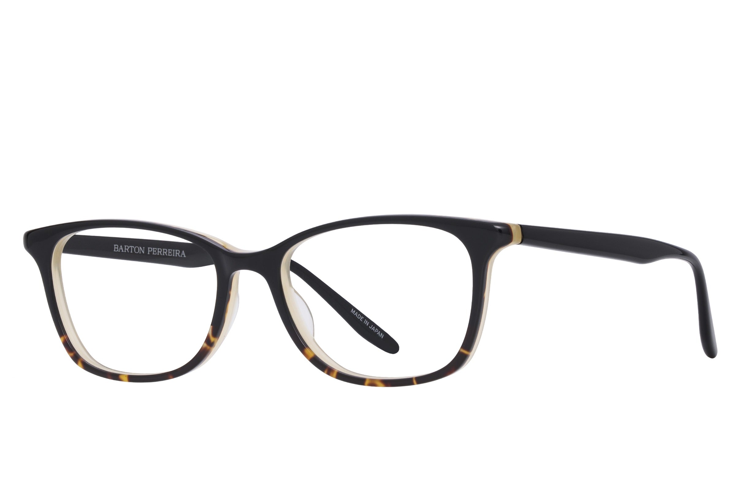 Barton Perreira Cassady eyeglasses in Black Tortoise Gradient at Visionary Optics NYC