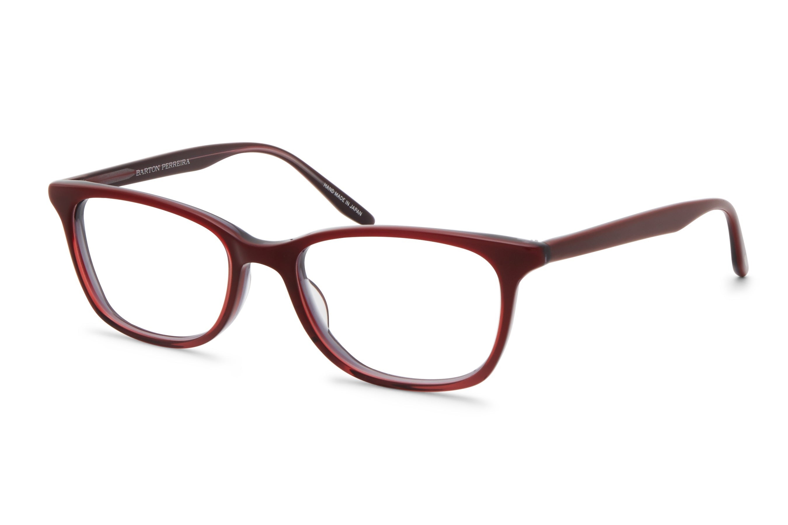 Barton Perreira Cassady eyeglasses in Oxblood at Visionary Optics NYC