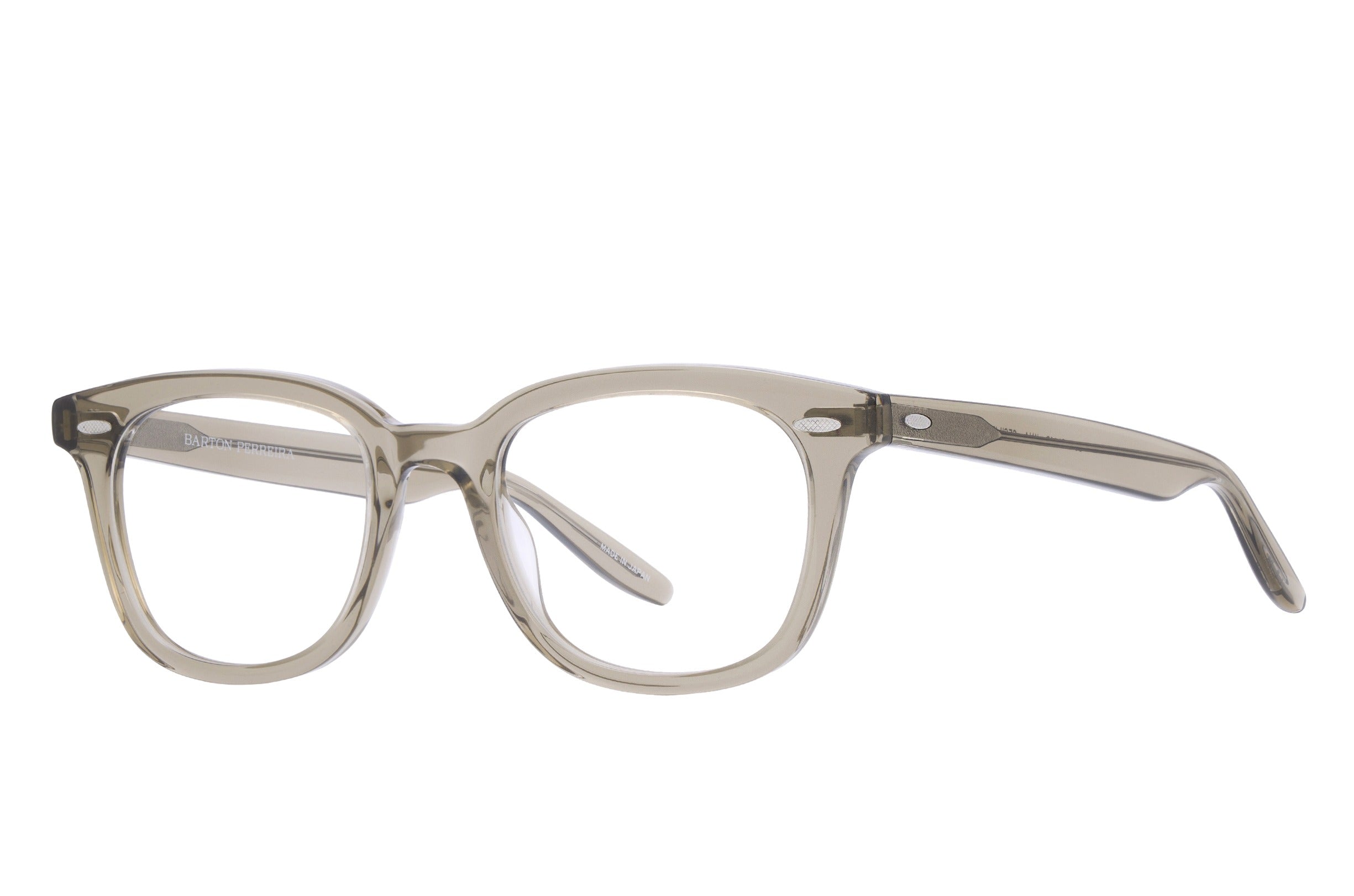 Barton Perreira Cecil eyeglasses in Khaki at Visionary Optics NYC