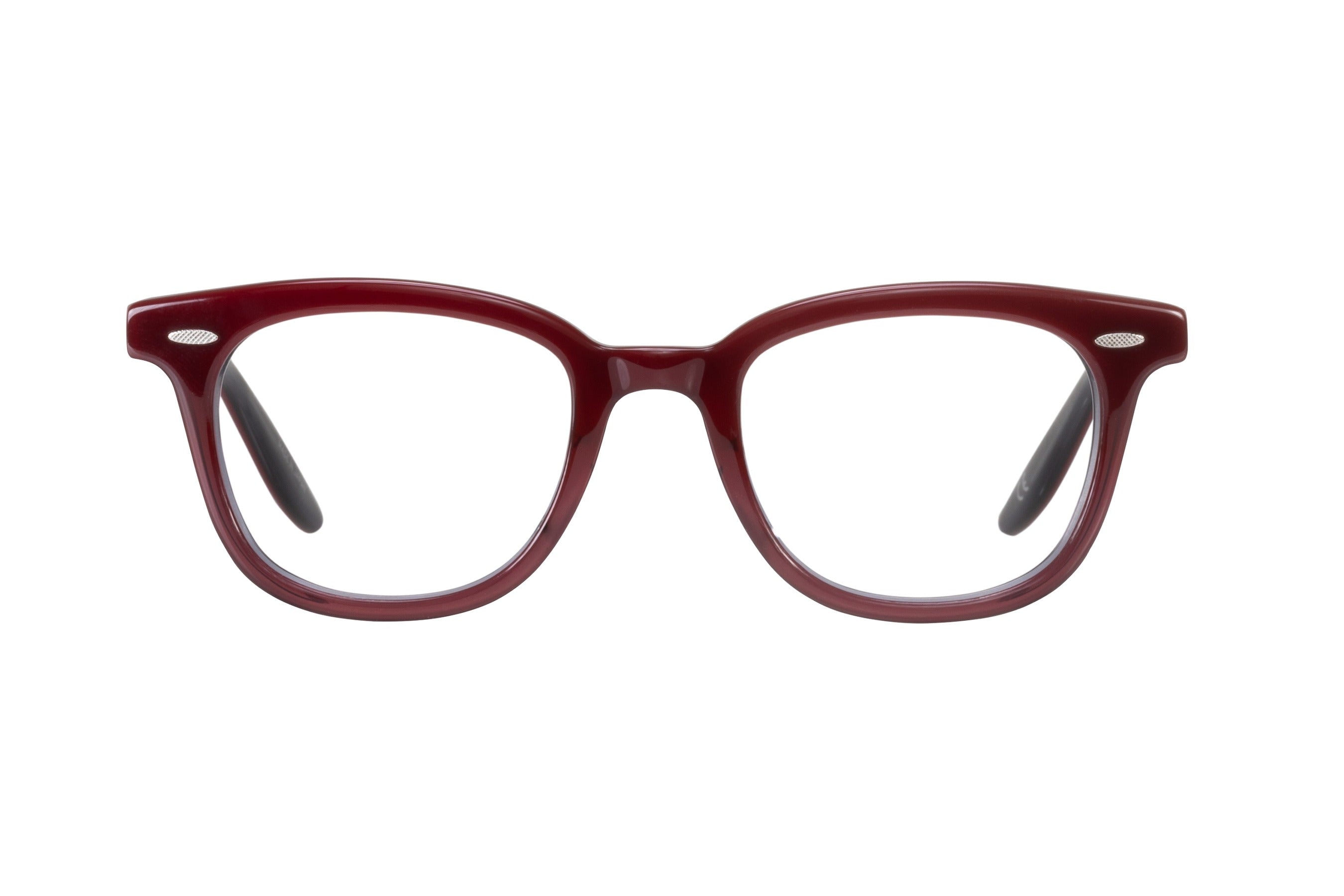 Barton Perreira Cecil eyeglasses in Oxblood at Visionary Optics NYC