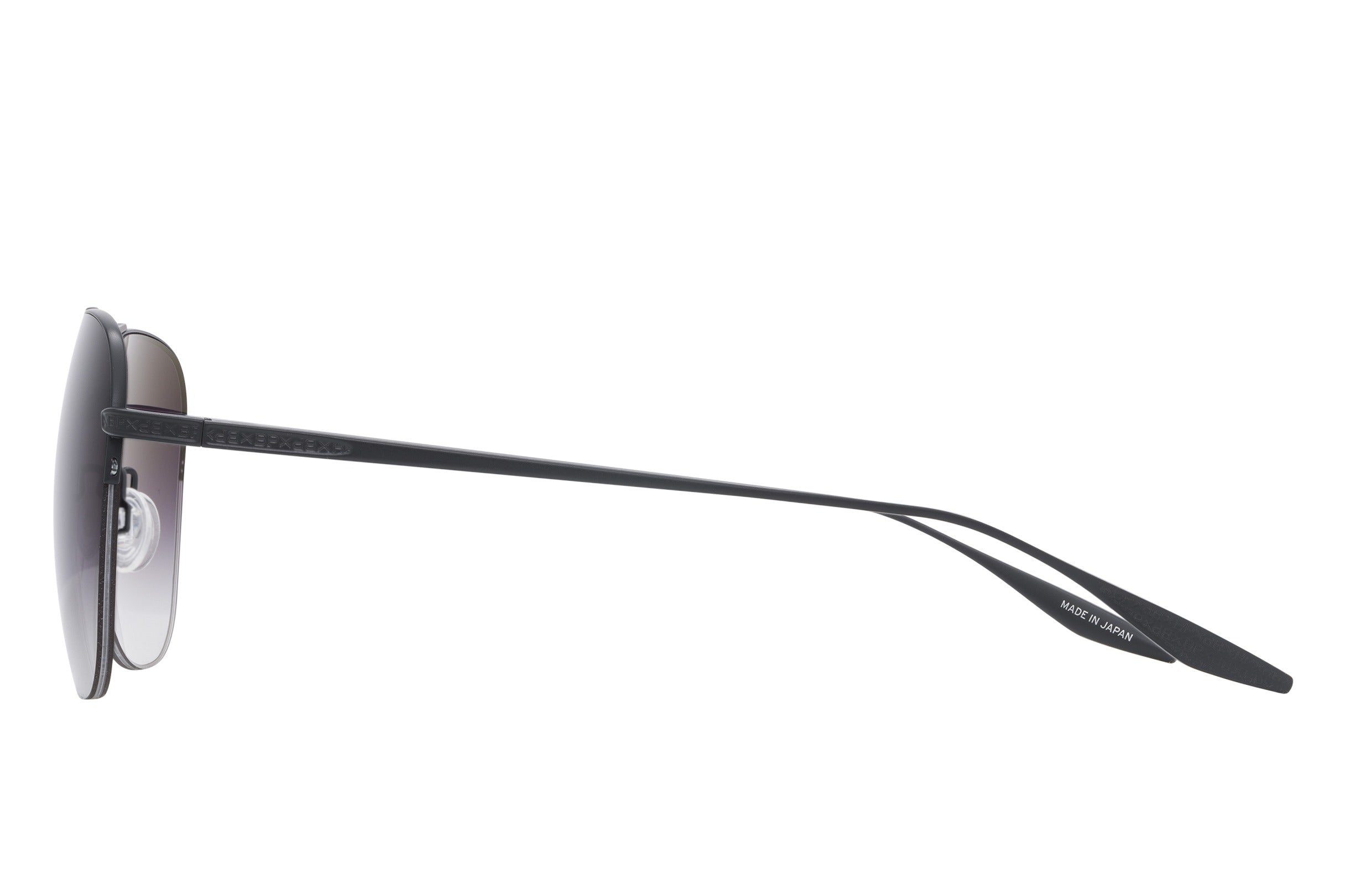 Barton Perreira Chevalier sunglasses in Black Satin / Smolder at Visionary Optics NYC