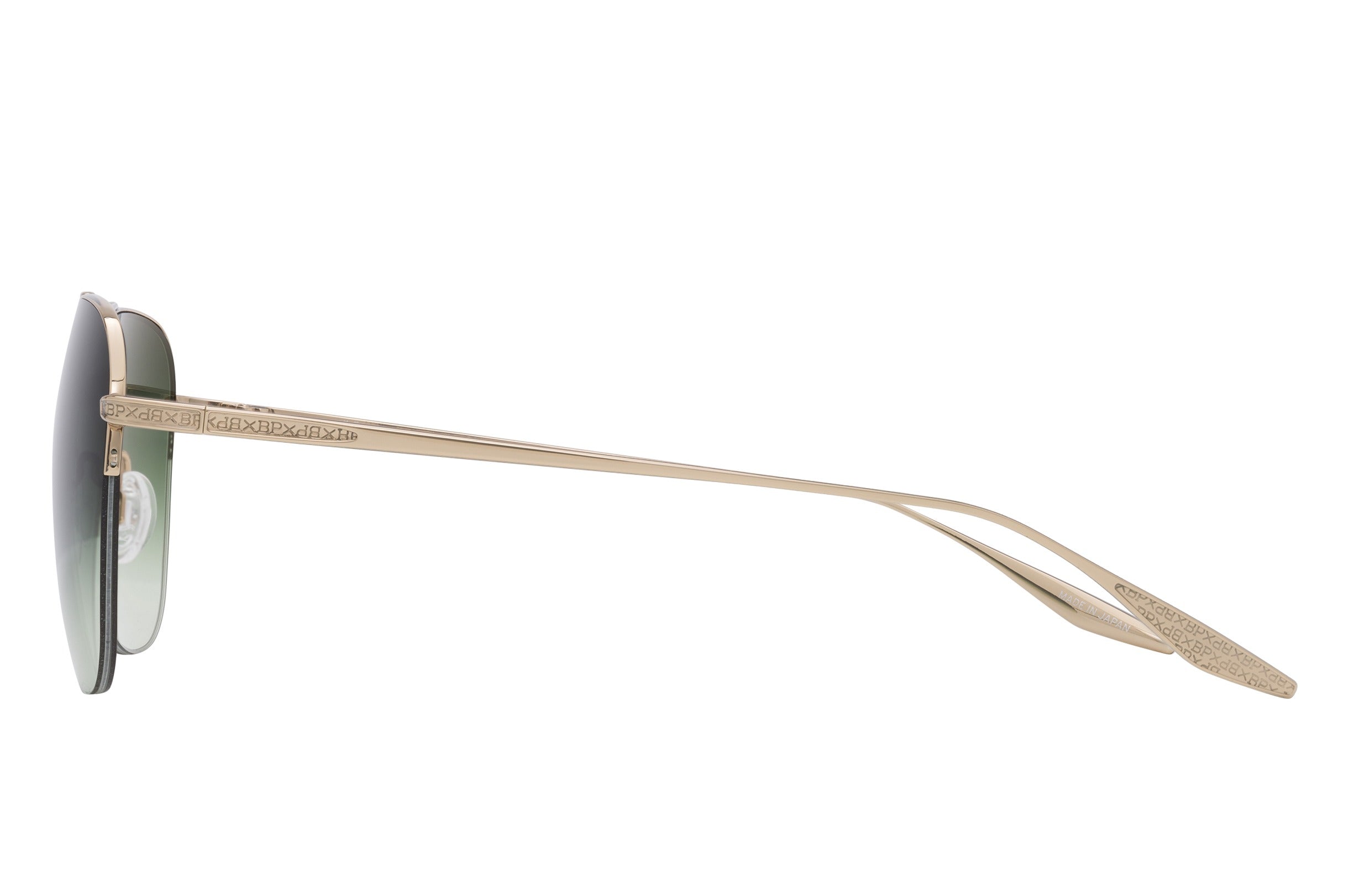 Barton Perreira Chevalier sunglasses in Gold / Julep at Visionary Optics NYC