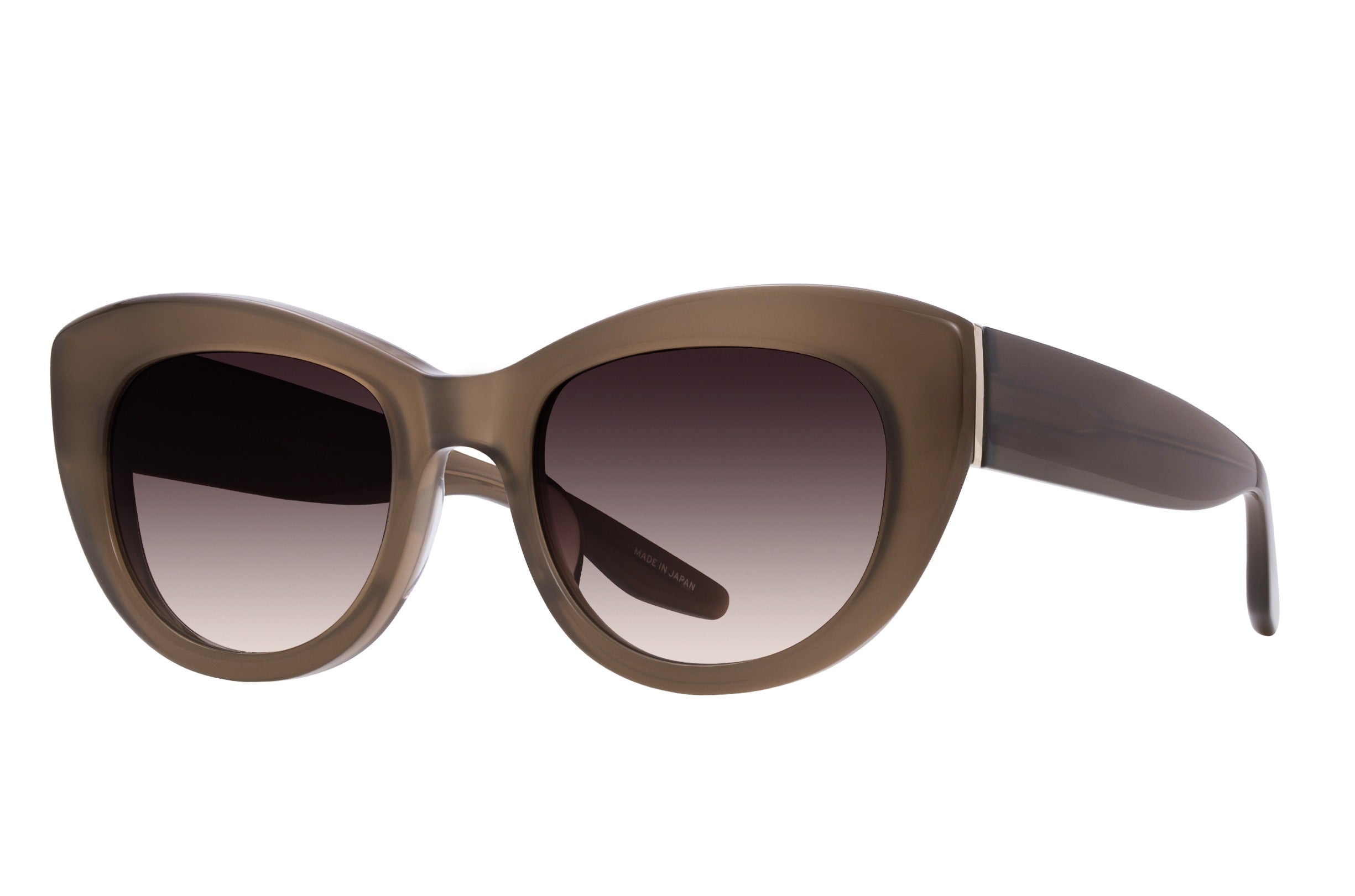 Barton Perreira Coquette sunglasses in Mocha / Gold / Smokey Topaz at Visionary Optics NYC