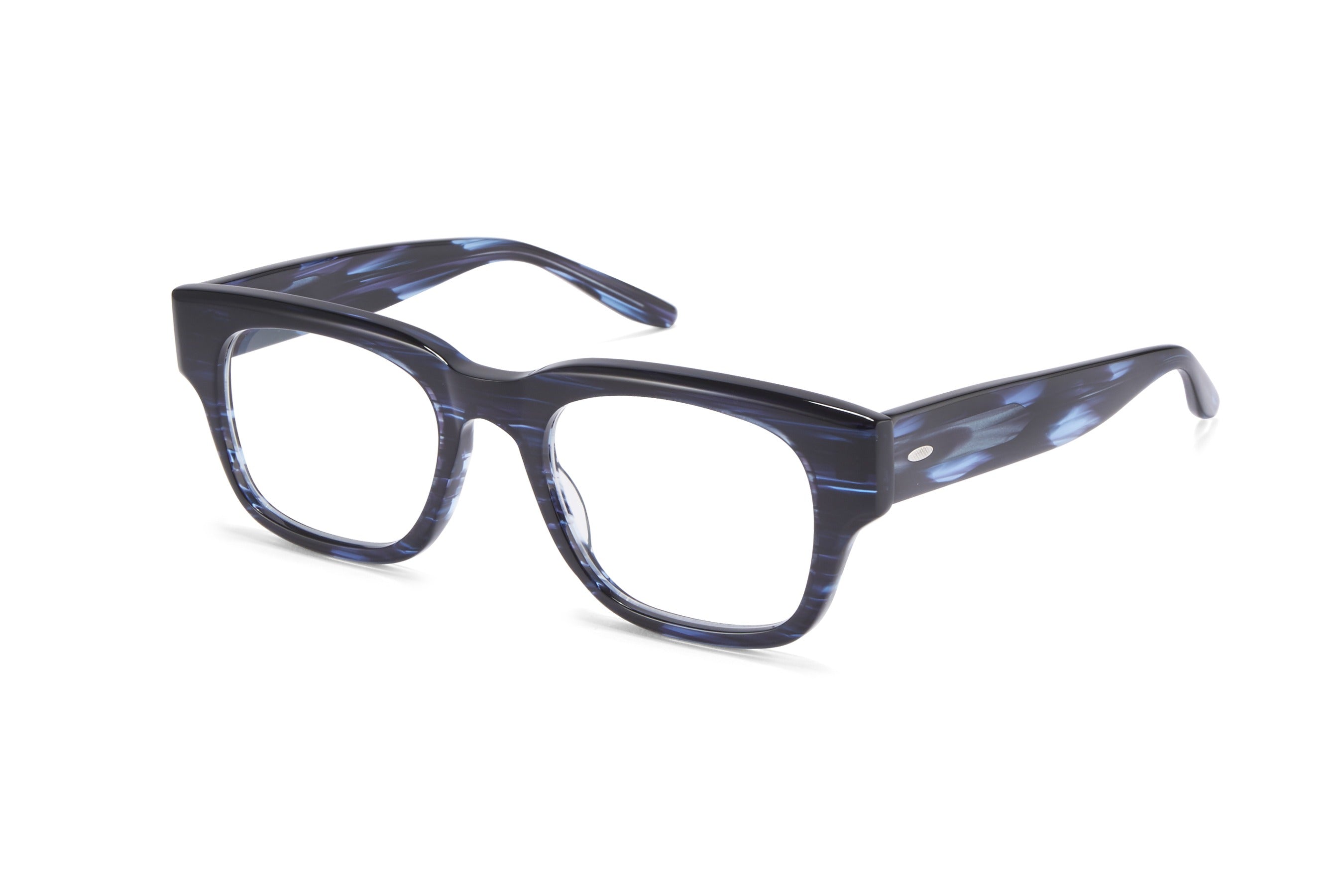 Barton Perreira Domino eyeglasses in Matte Midnight at Visionary Optics NYC