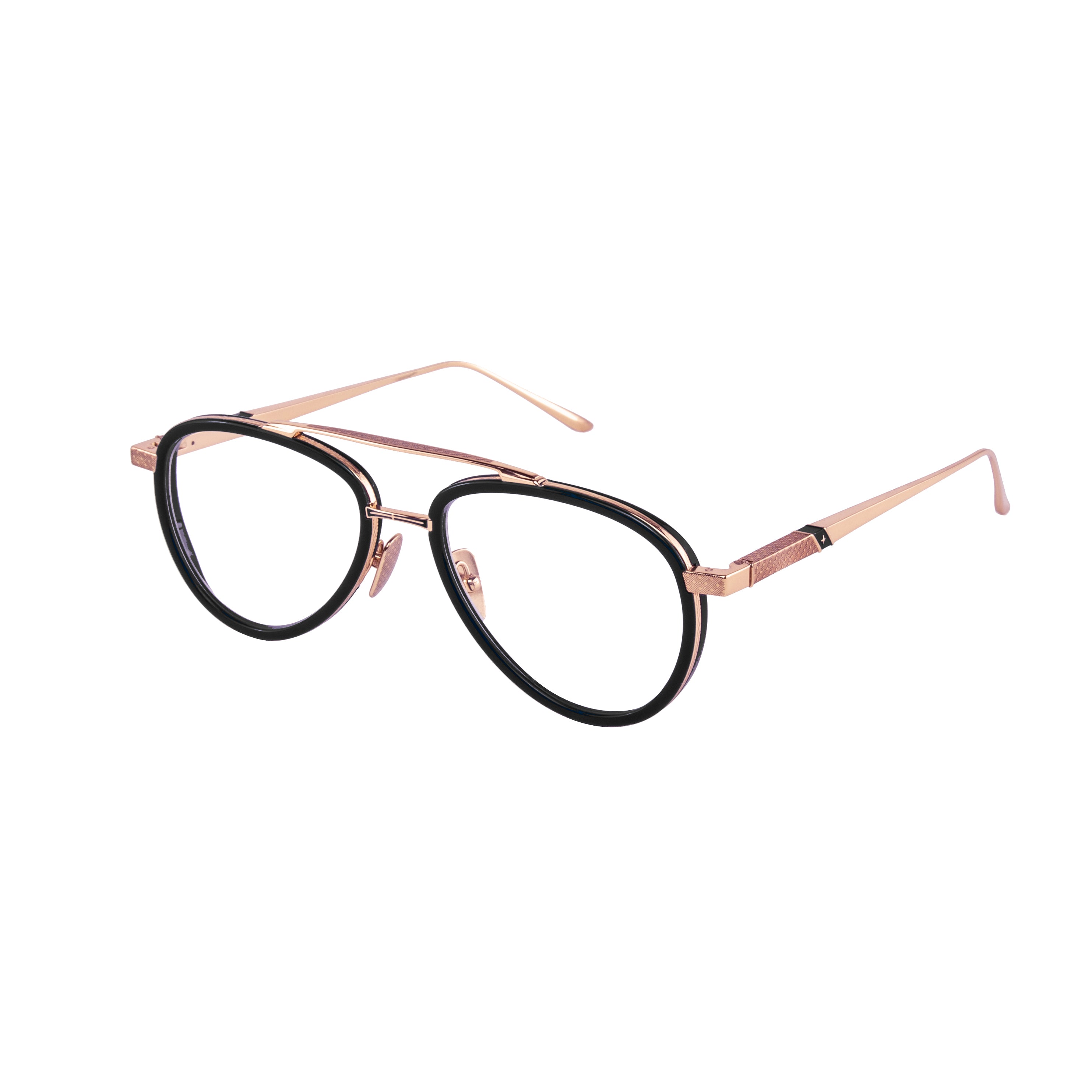 Leisure Society Lucienne in Black / Tortoise 18K