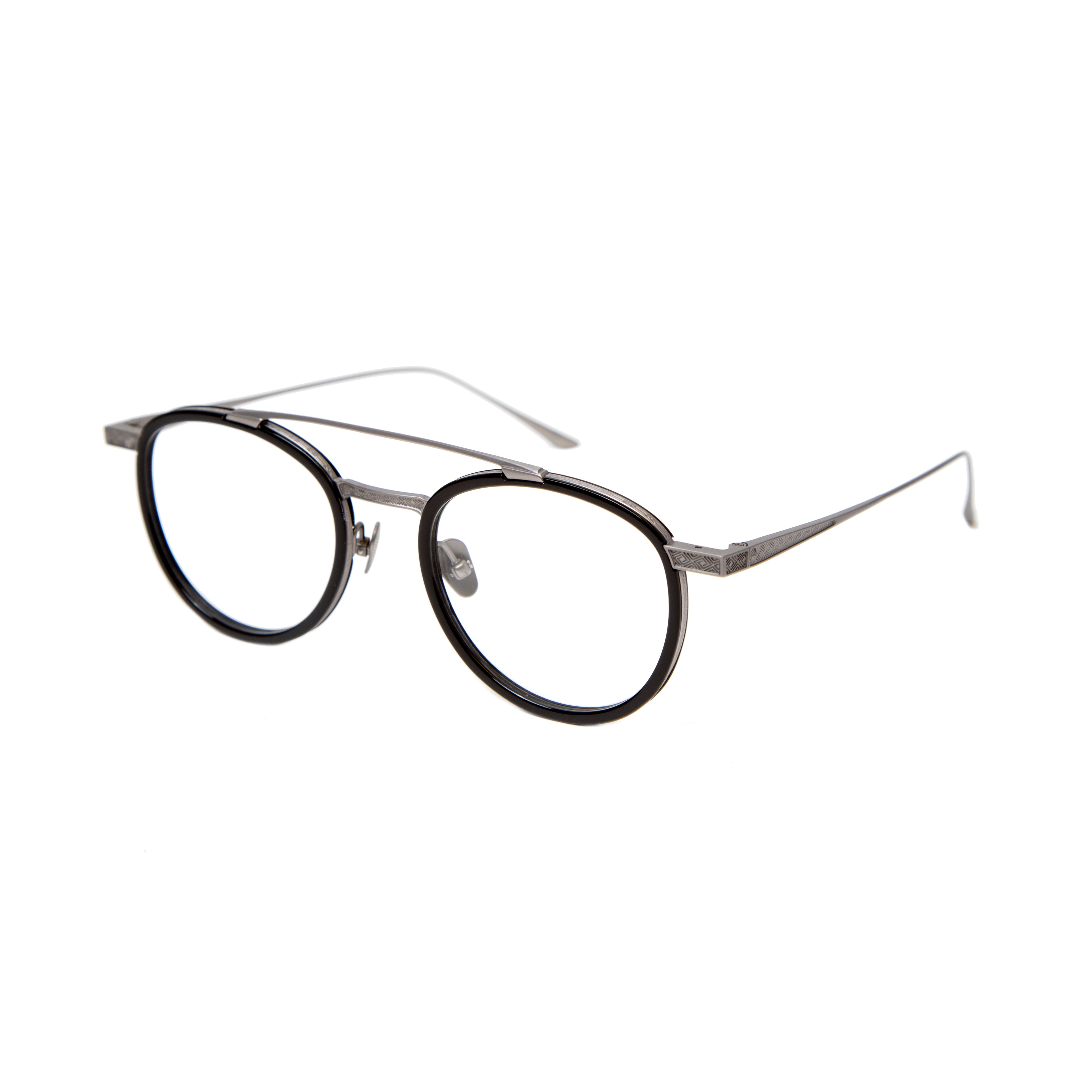 Leisure Society Corbusier in Black / Antique Silver