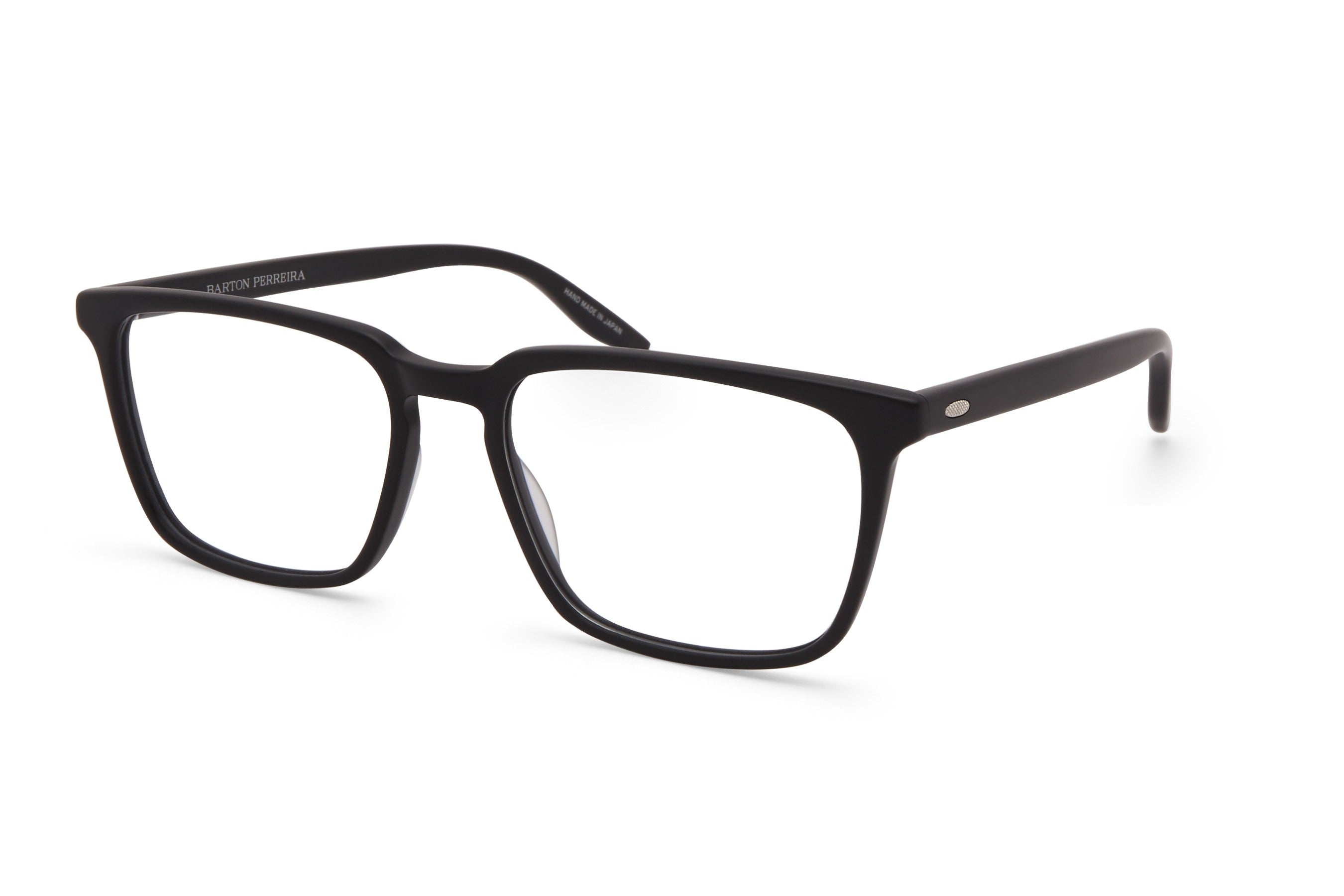 Barton Perreira Eiger eyeglasses in Matte Black at Visionary Optics NYC