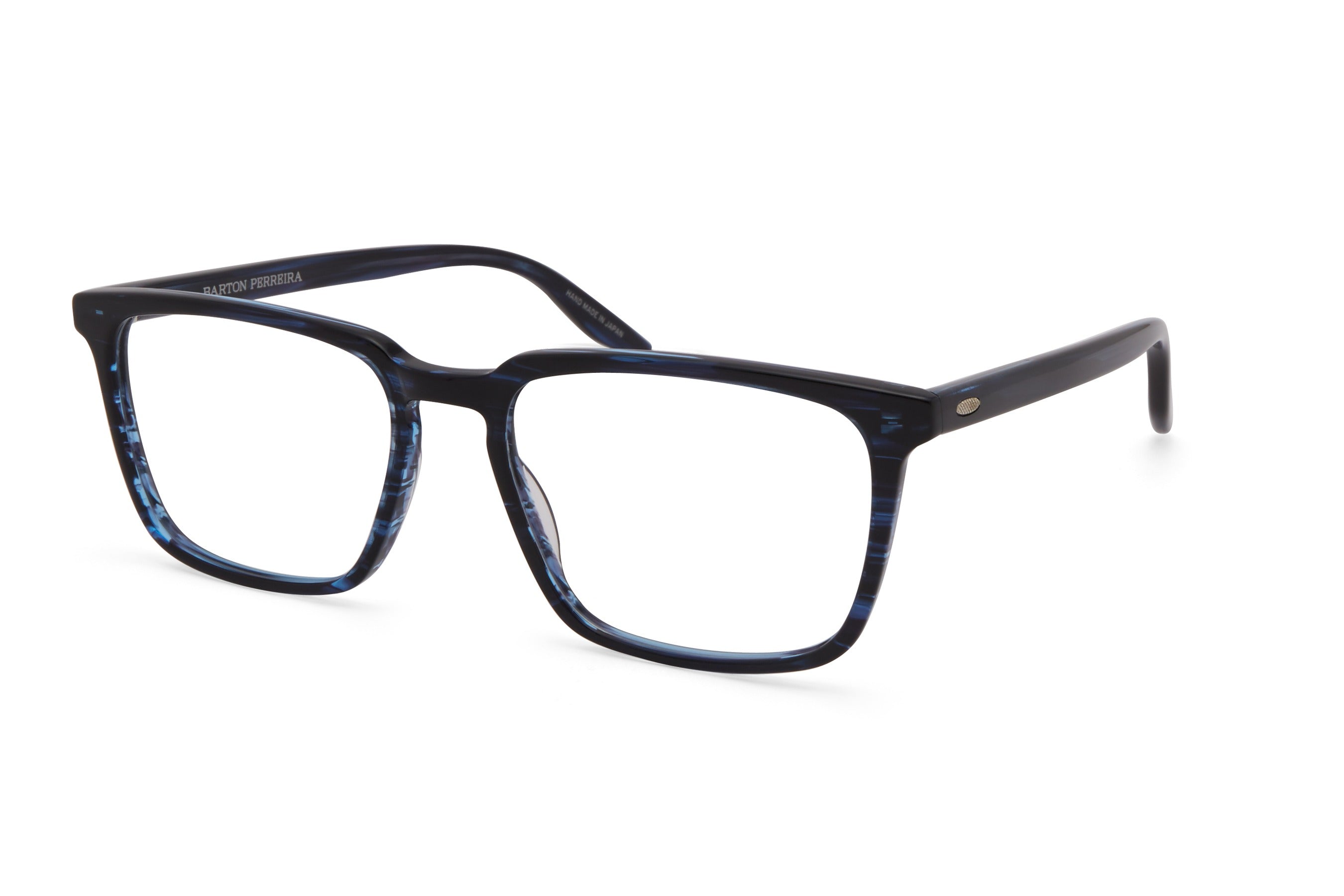 Barton Perreira Eiger eyeglasses in Midnight at Visionary Optics NYC