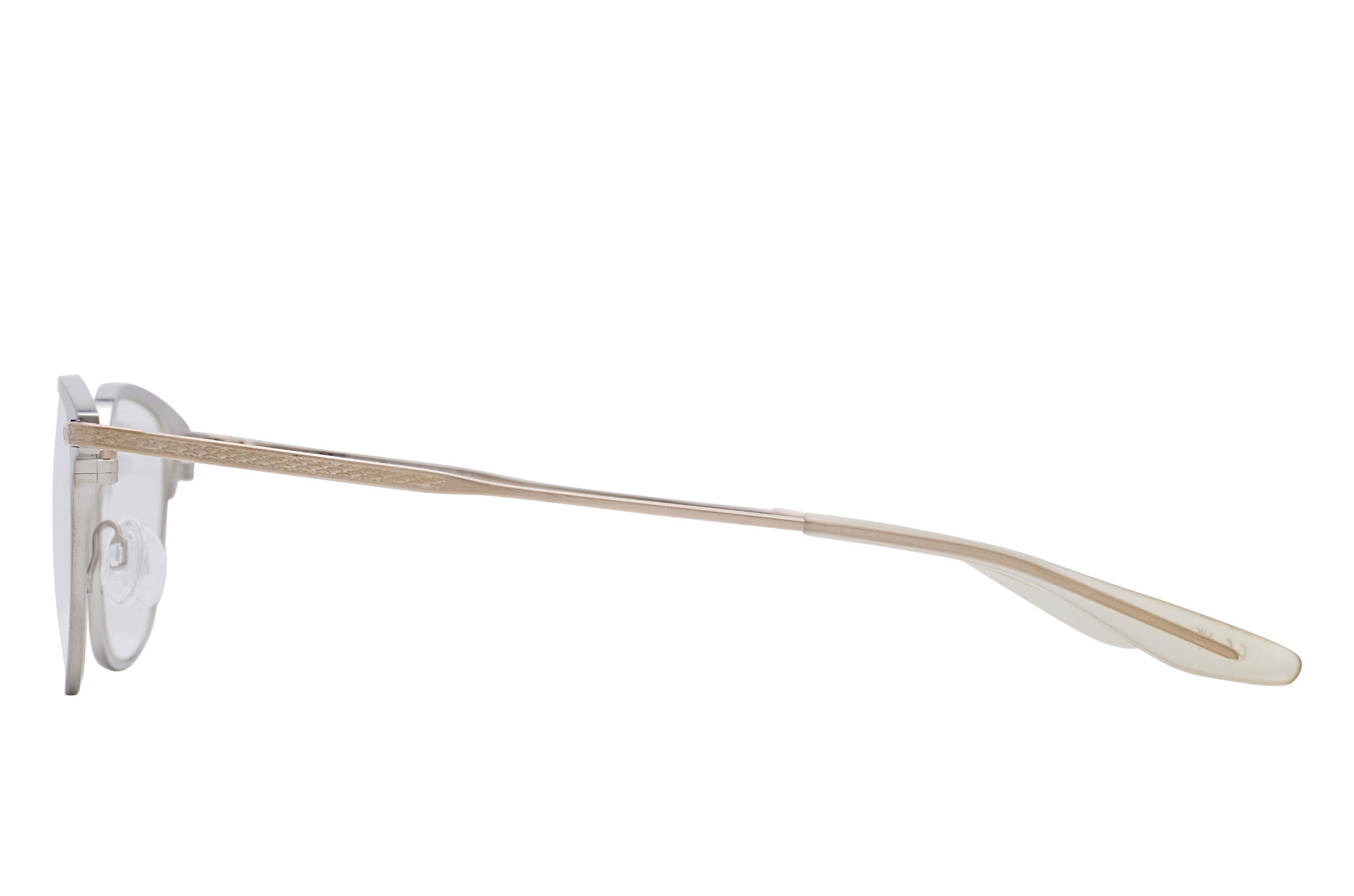 Barton Perreira Elvgren eyeglasses in Brushed Silver / Brushed Gold at Visionary Optics NYC