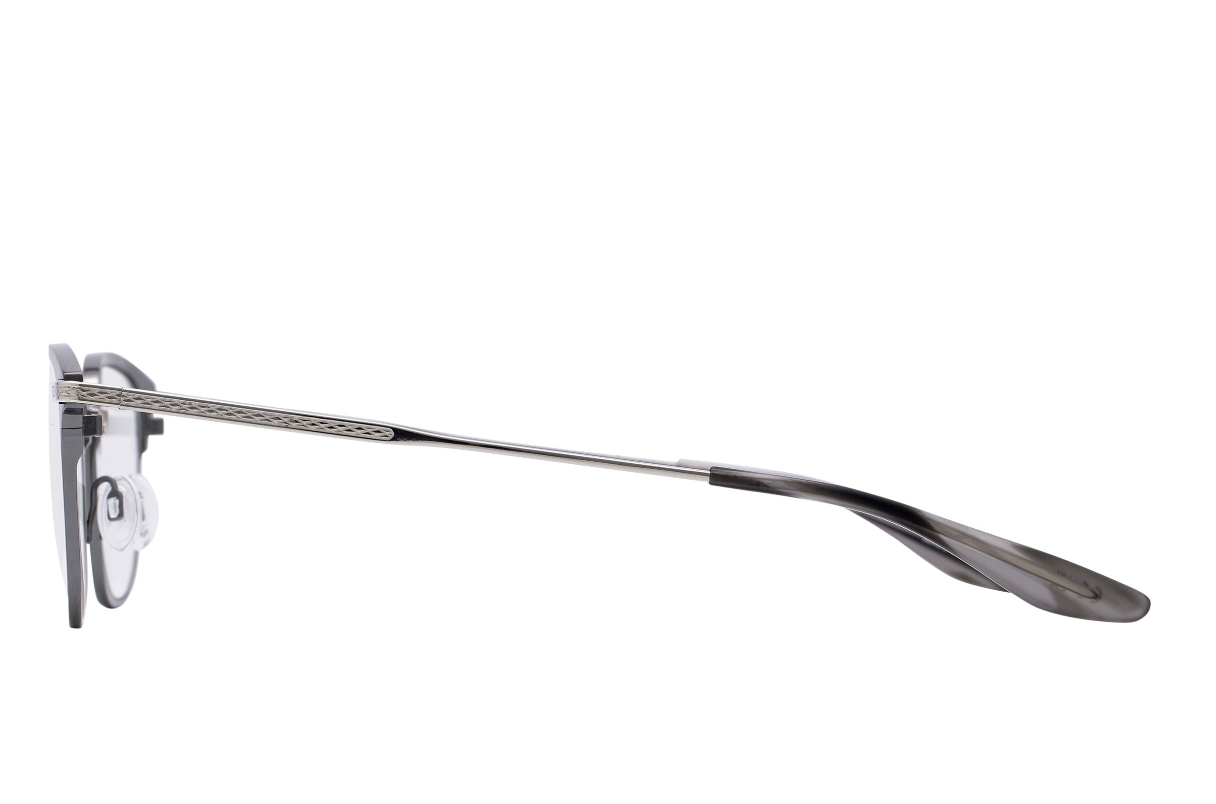 Barton Perreira Elvgren eyeglasses in Pewter / Silver at Visionary Optics NYC
