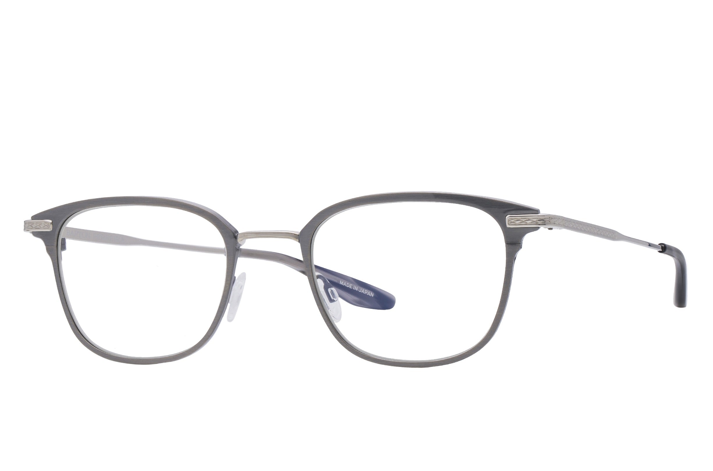 Barton Perreira Elvgren eyeglasses in Pewter / Silver at Visionary Optics NYC