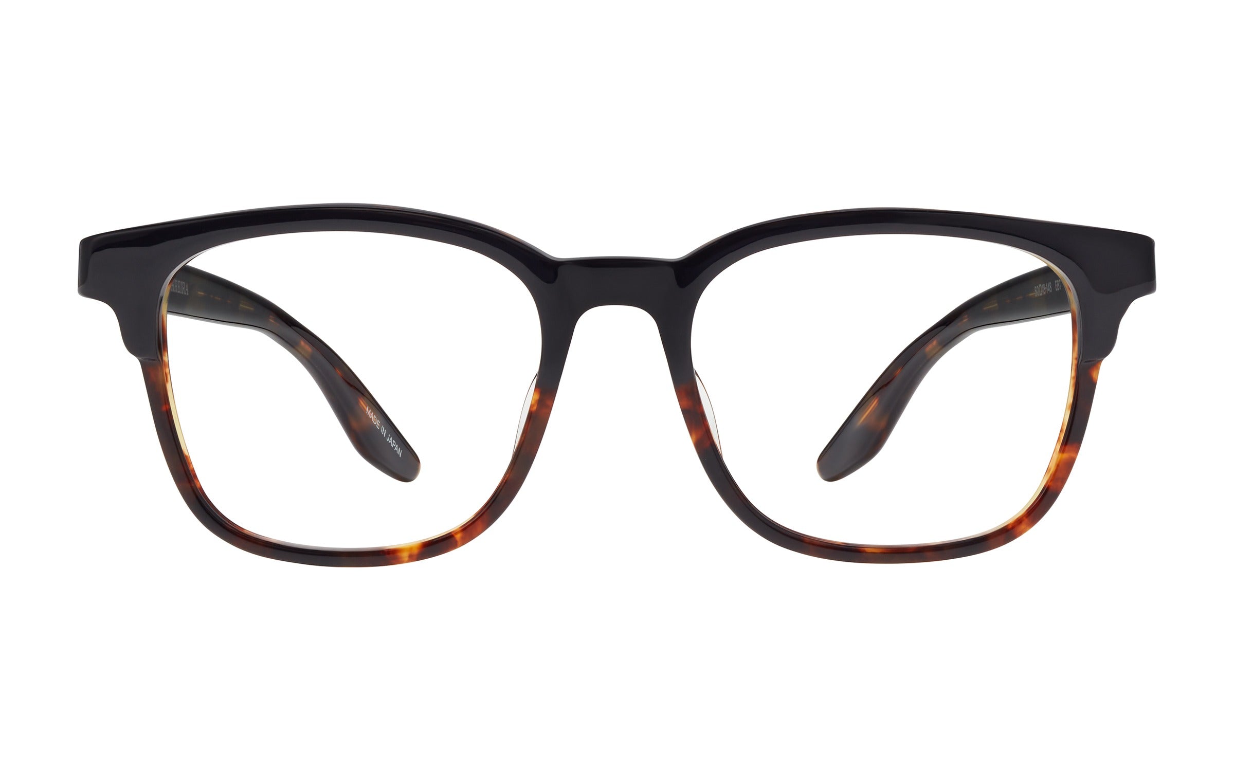 Barton Perreira Emerson eyeglasses in Ebony Tortoise at Visionary Optics NYC