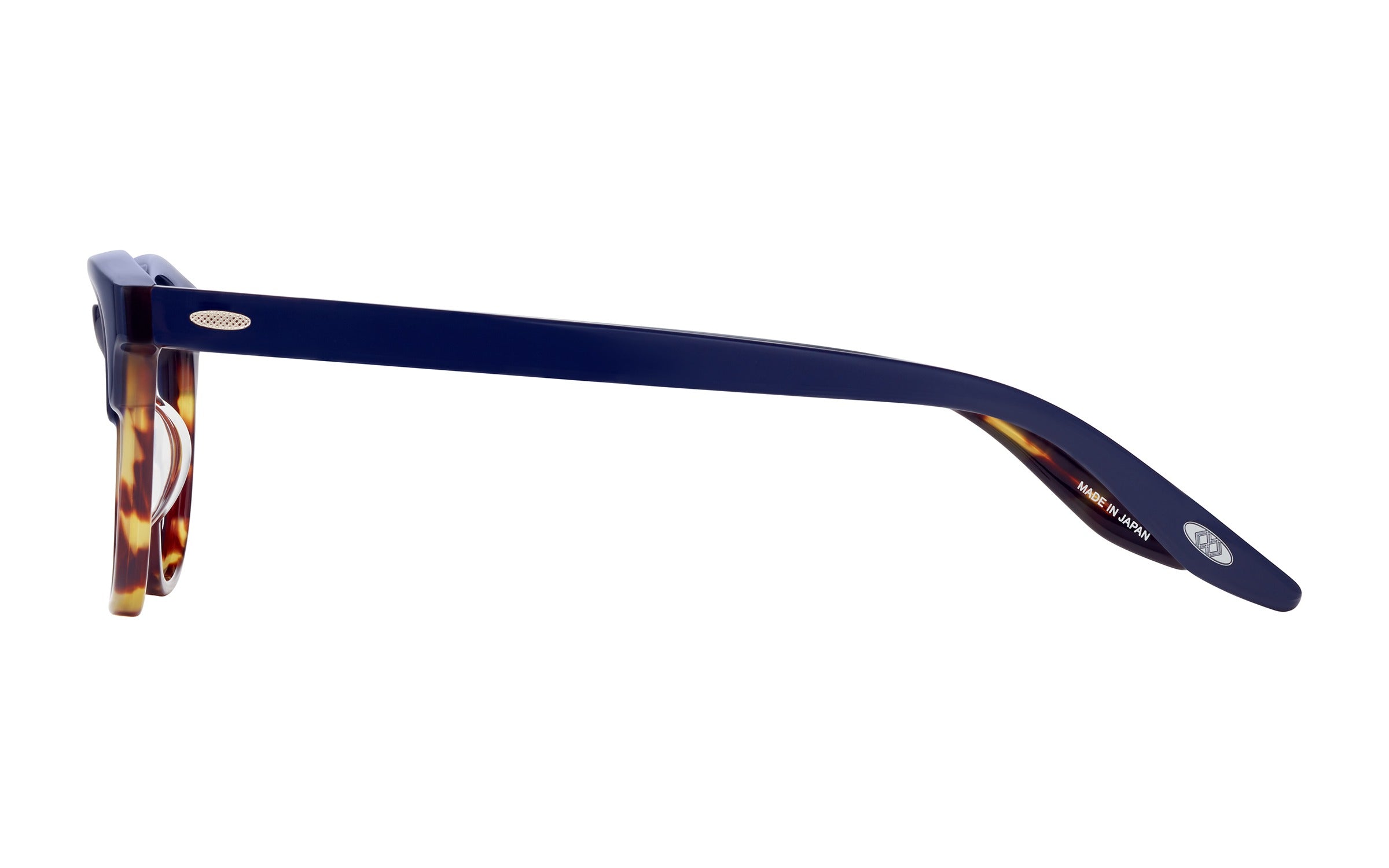 Barton Perreira Emerson eyeglasses in Indigo Tortoise at Visionary Optics NYC