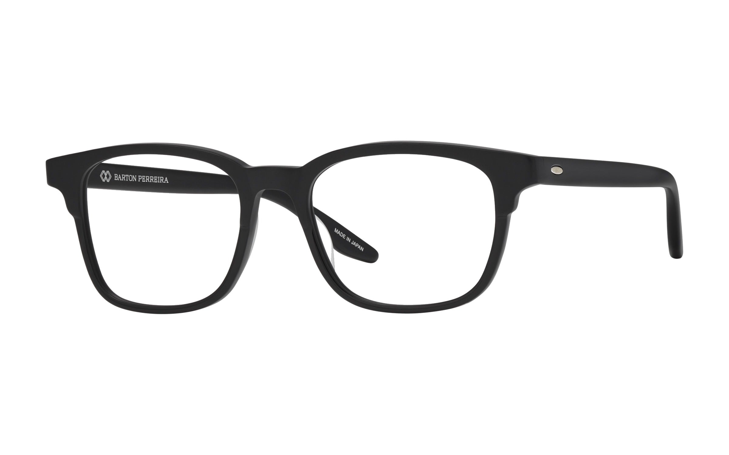Barton Perreira Emerson eyeglasses in Mbk/Bla at Visionary Optics NYC