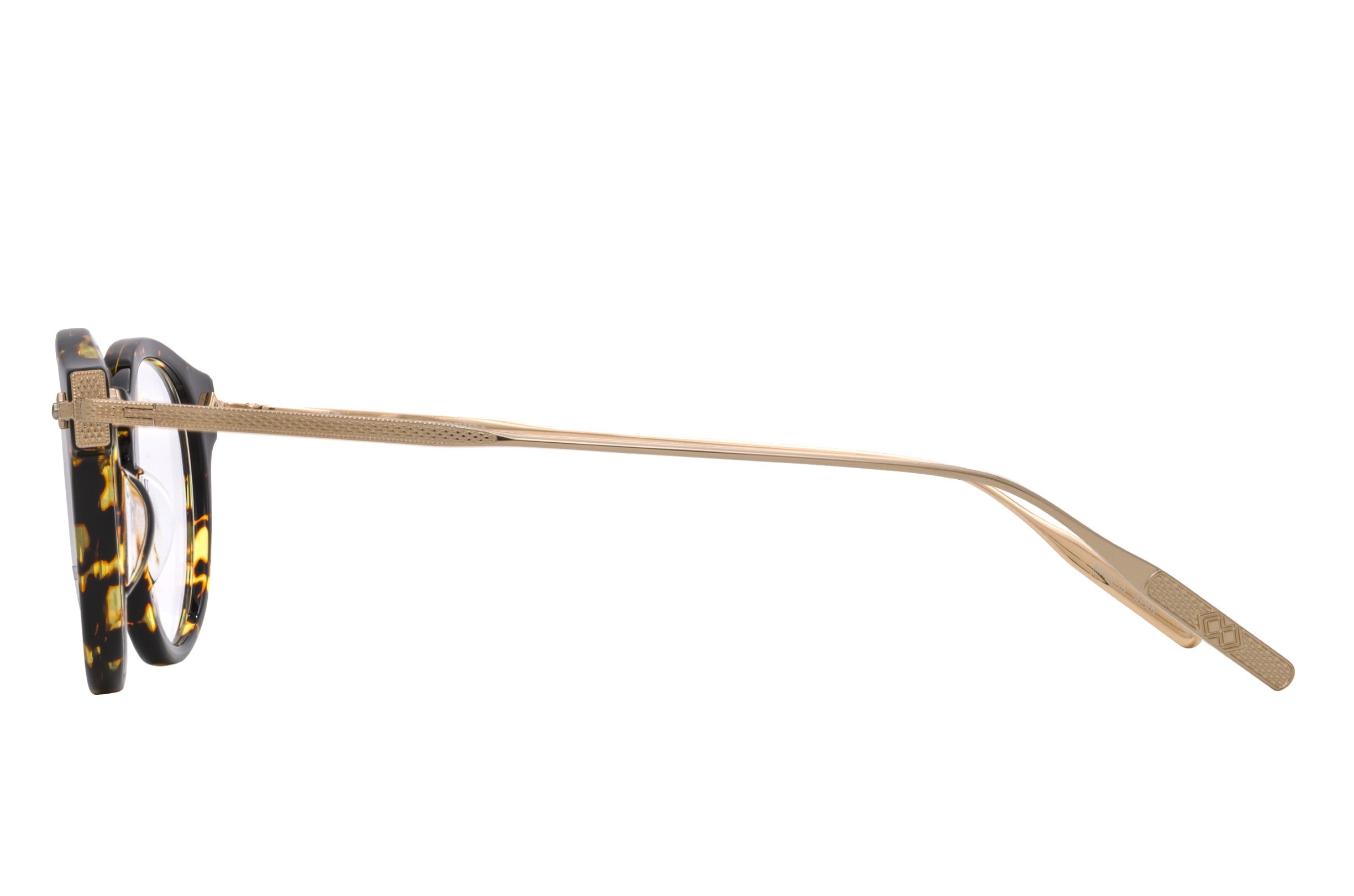 Barton Perreira Eugene eyeglasses in Heroine Chic / Gold at Visionary Optics NYC