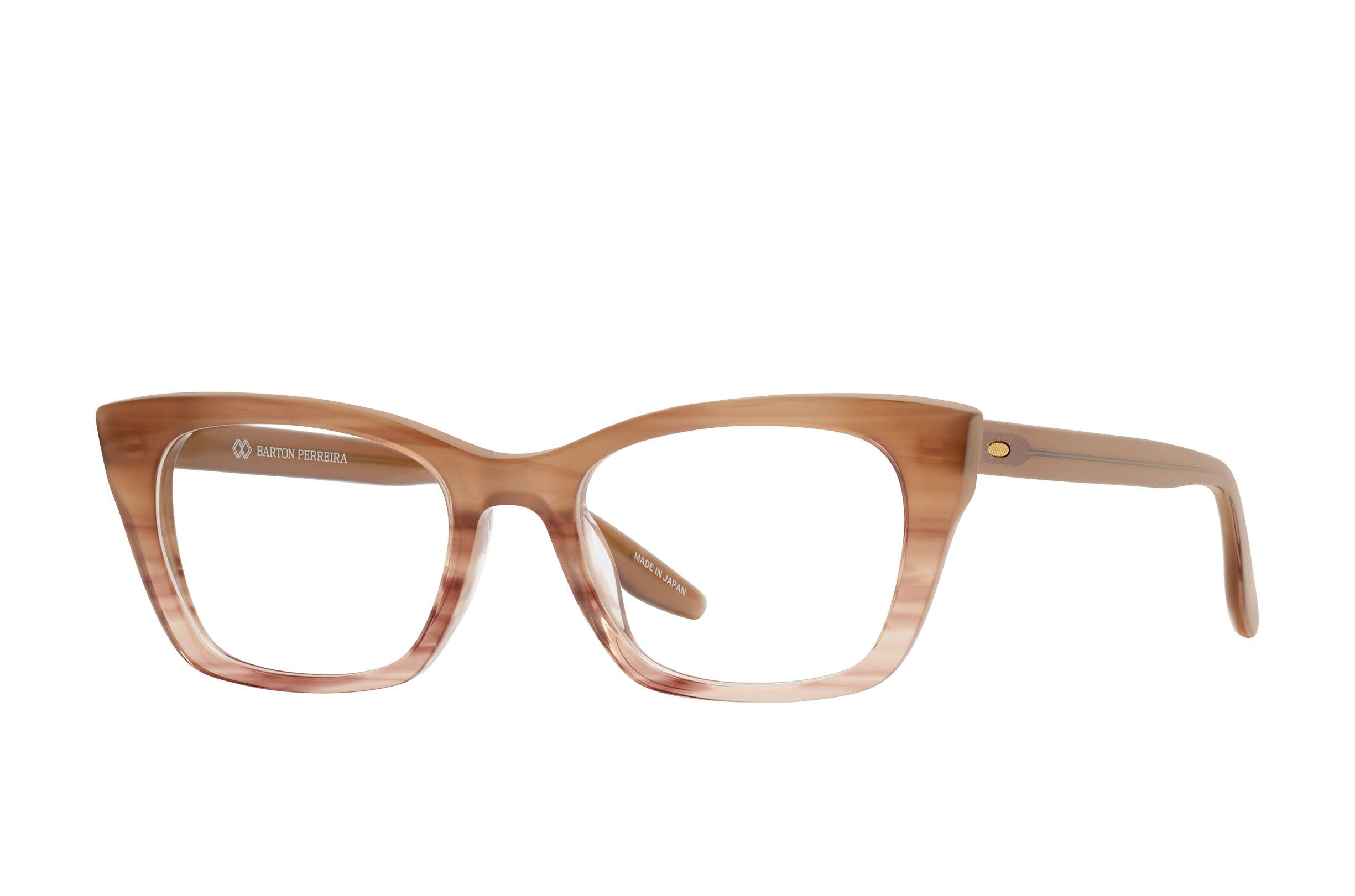 Barton Perreira Fannie eyeglasses in Marrakesh Sand at Visionary Optics NYC