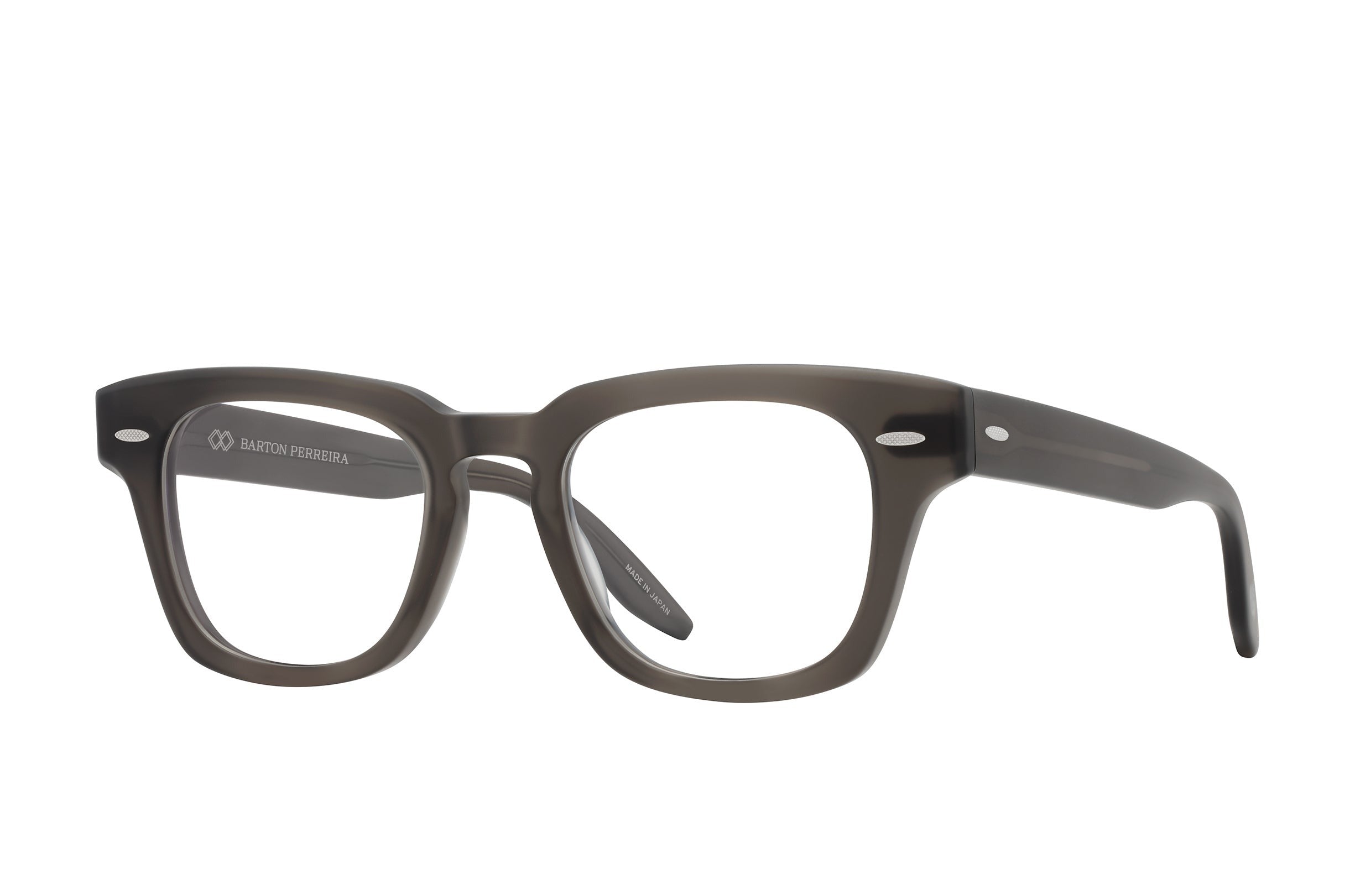 Barton Perreira Frederick eyeglasses in Matte Dusk at Visionary Optics NYC