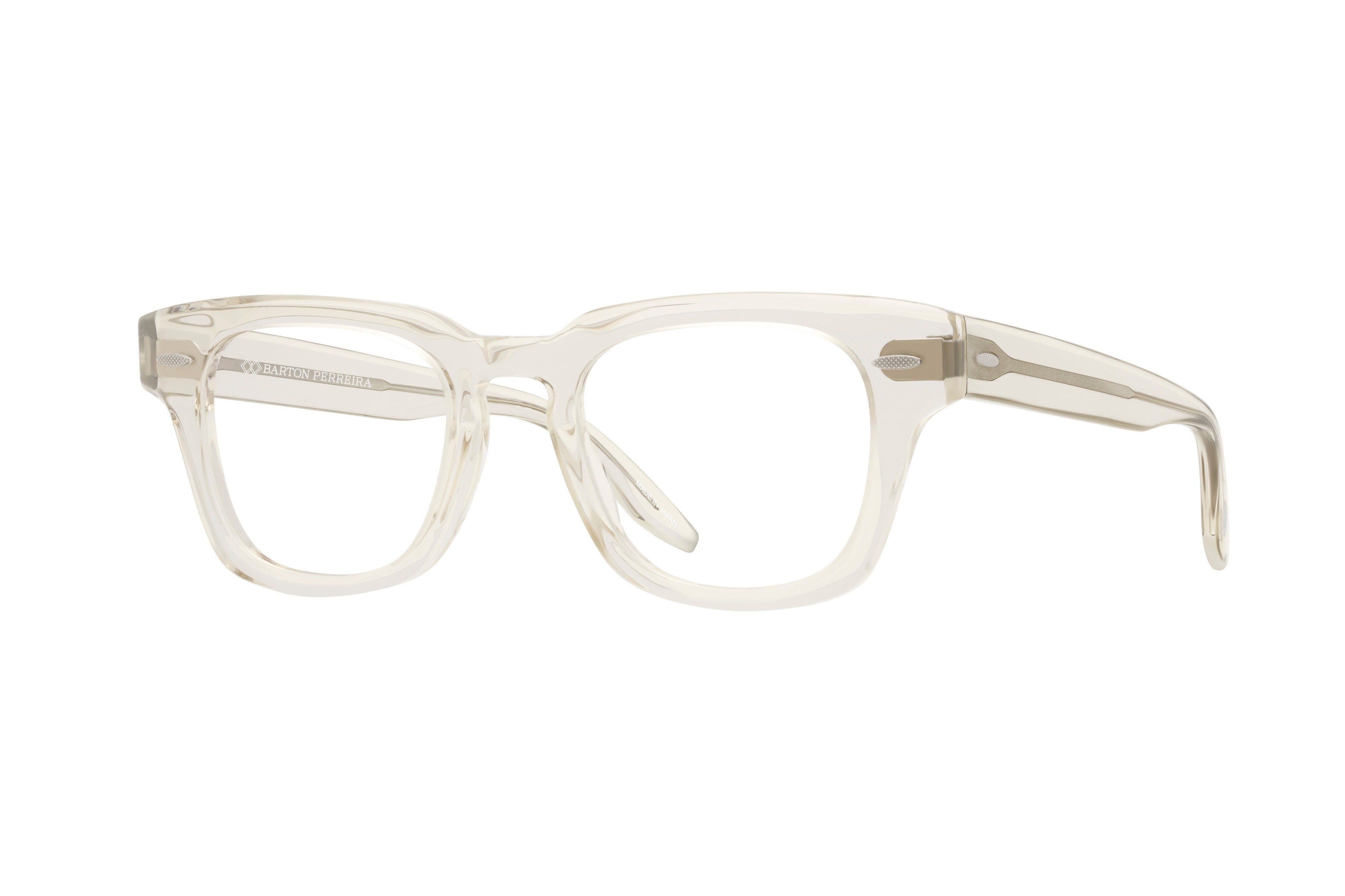 Barton Perreira Frederick eyeglasses in Whisper at Visionary Optics NYC