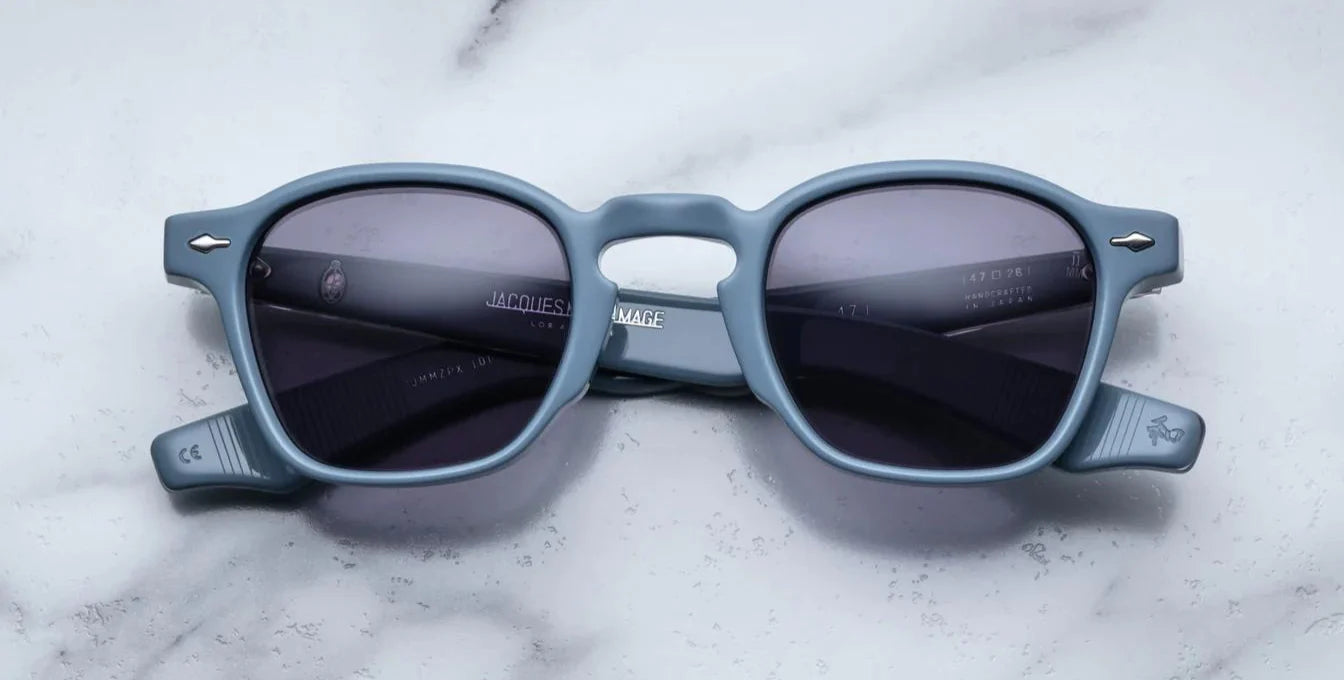 Jacques Marie Mage Zephirin (44mm) (Sunglasses) in 10T Tiger Stone - Luxury Eyewear