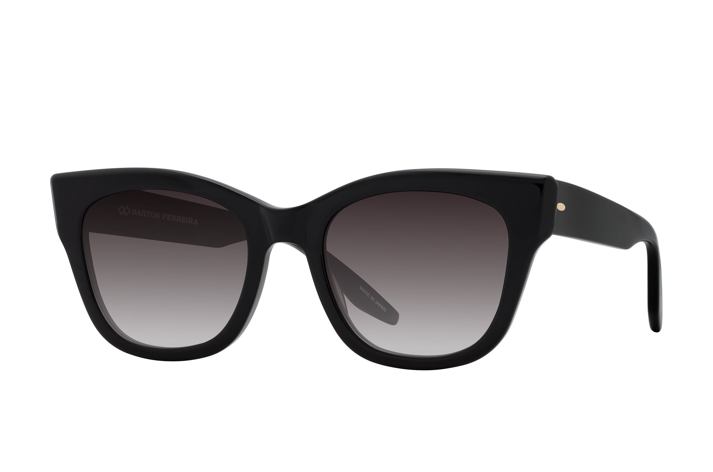 Barton Perreira Gibson sunglasses in Black / Smolder at Visionary Optics NYC