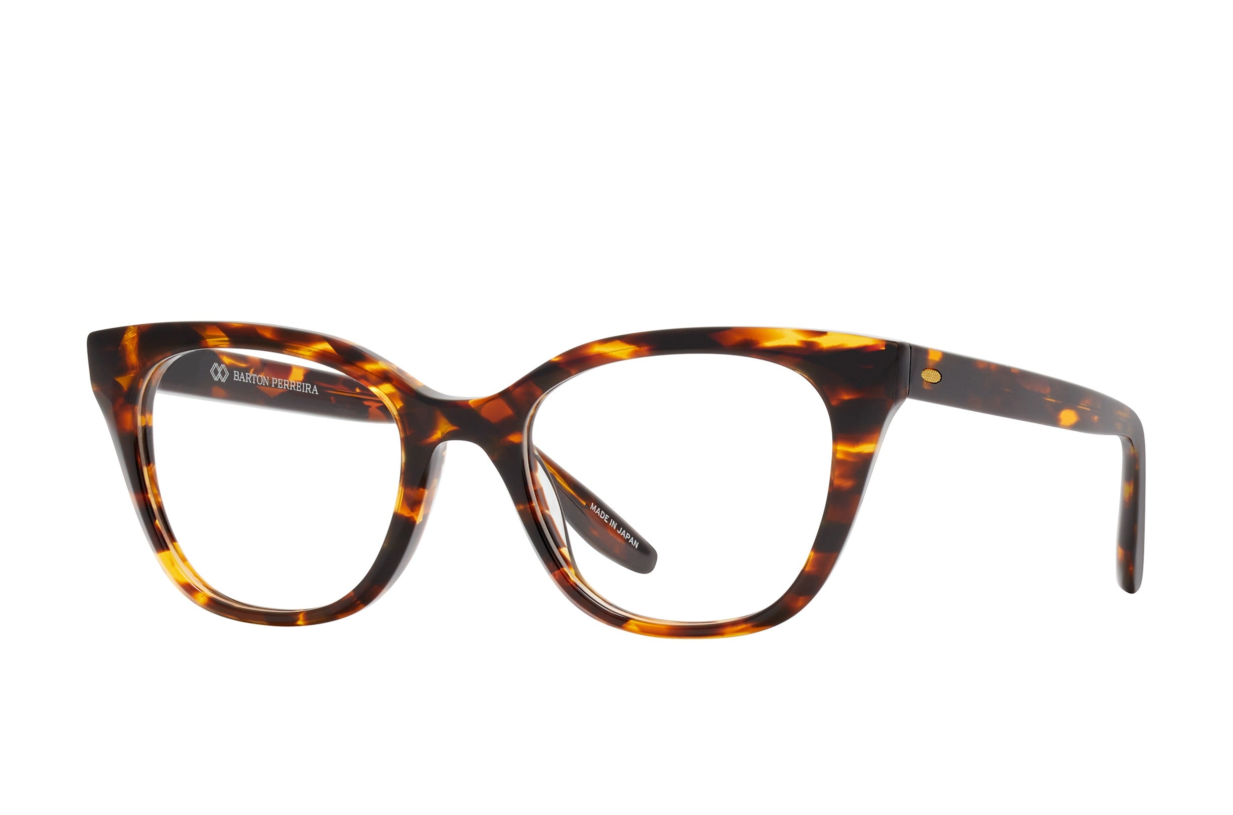 Barton Perreira Ginnie eyeglasses in Classic Tortoise at Visionary Optics NYC