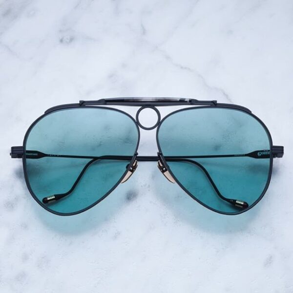 Jacques Marie Mage Gonzo Duke in 88 Black - Luxury Eyewear