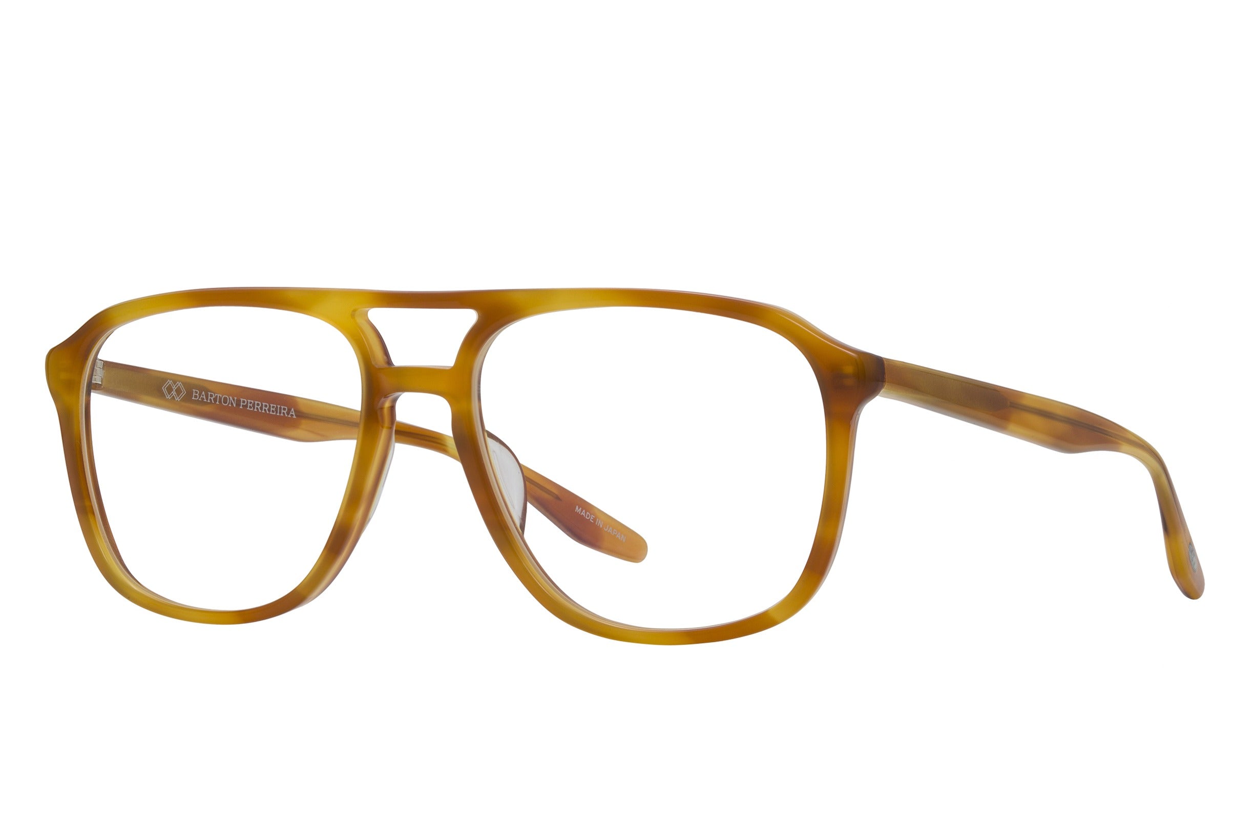 Barton Perreira Gyalis eyeglasses in Indian Dune at Visionary Optics NYC
