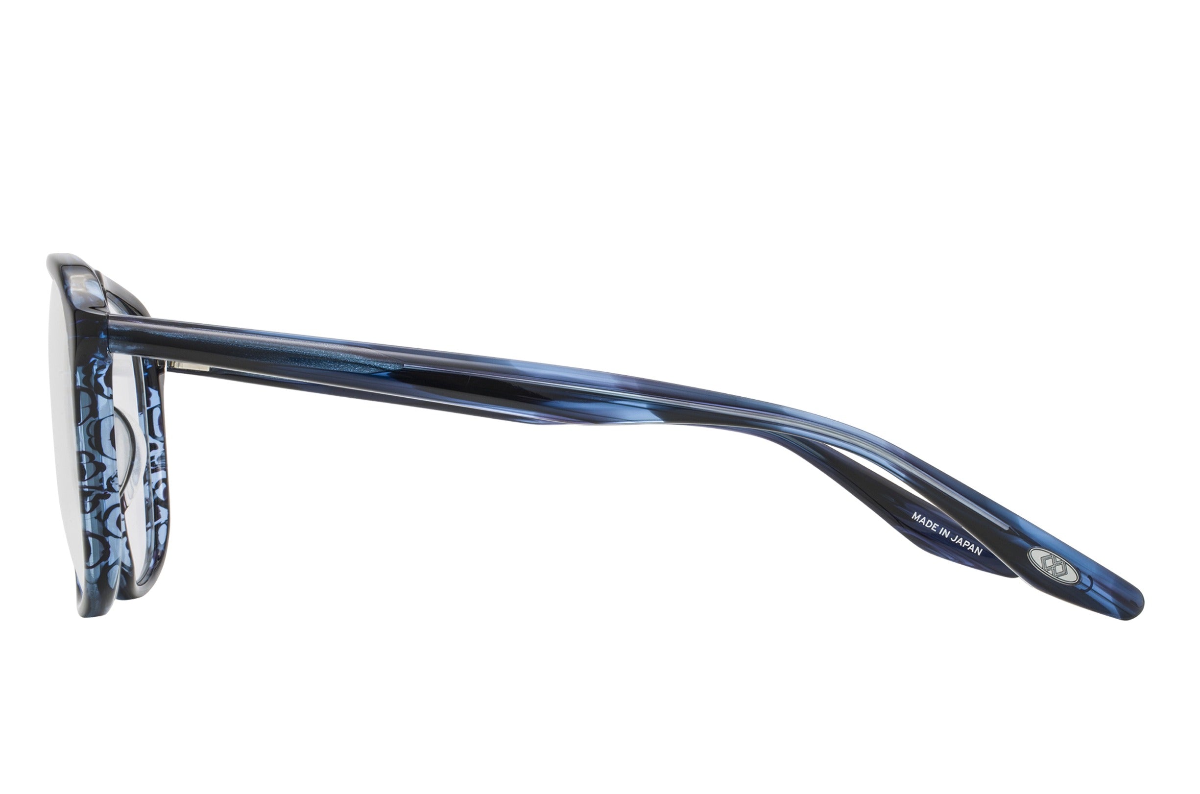 Barton Perreira Gyalis eyeglasses in Midnight at Visionary Optics NYC