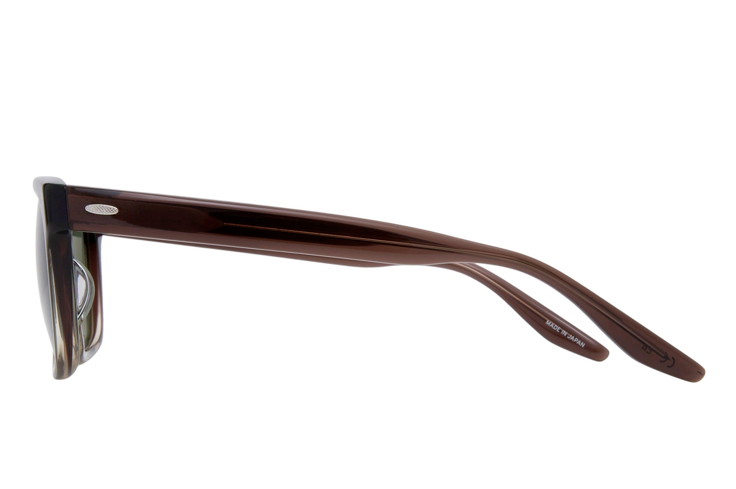 Barton Perreira Hamilton sunglasses in Windsor Tan / Green Smoke at Visionary Optics NYC