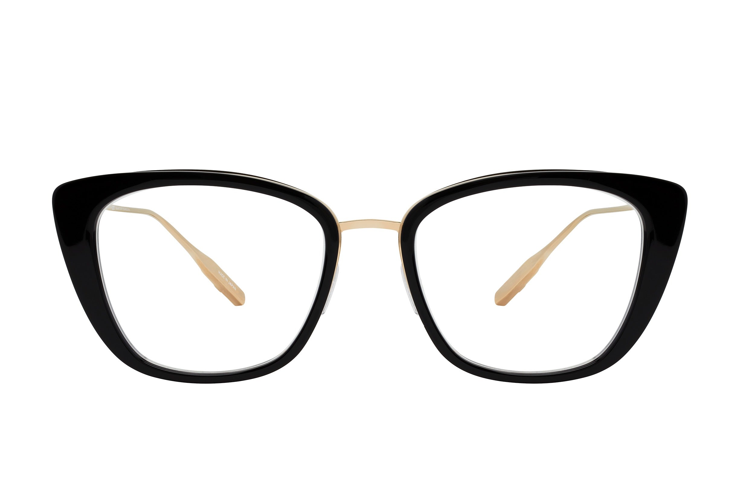 Barton Perreira Harper eyeglasses in Black / Gold at Visionary Optics NYC