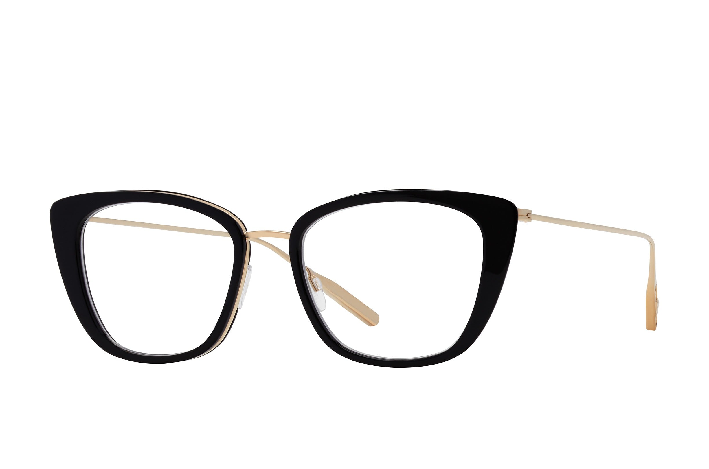 Barton Perreira Harper eyeglasses in Black / Gold at Visionary Optics NYC