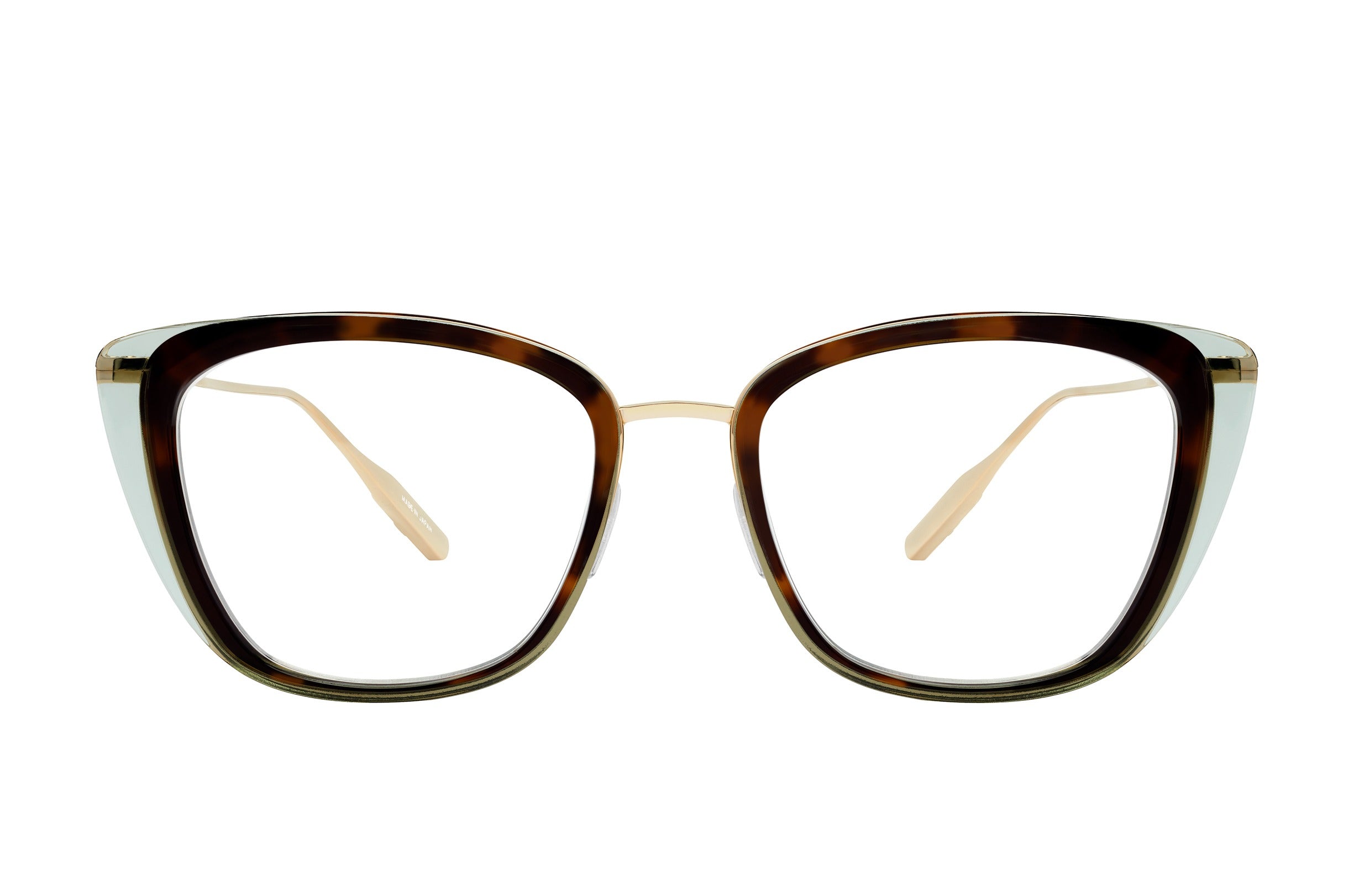 Barton Perreira Harper eyeglasses in Forest Enchanted / Gold at Visionary Optics NYC