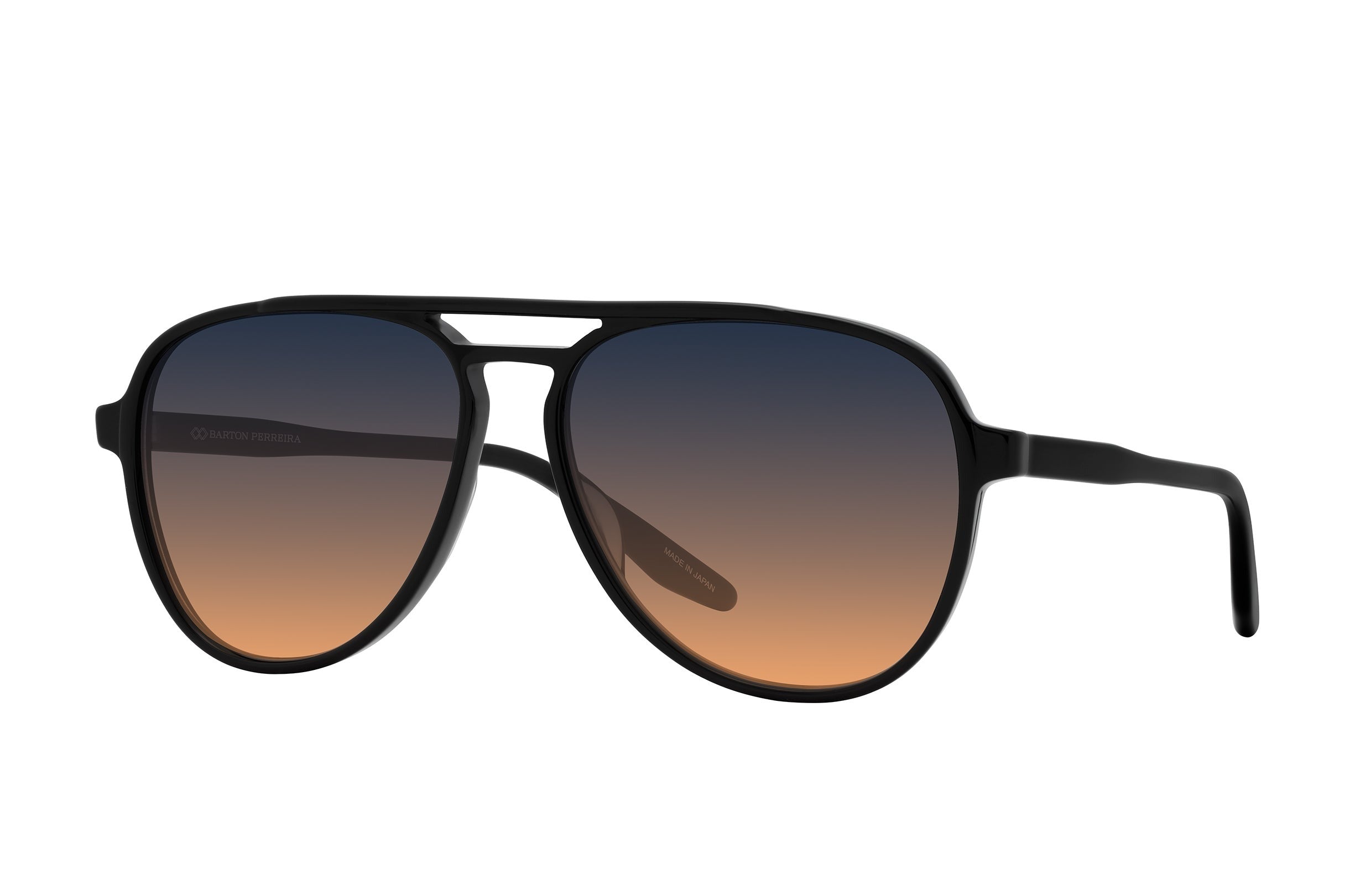 Barton Perreira Hartmann sunglasses in Black / Night Fever at Visionary Optics NYC
