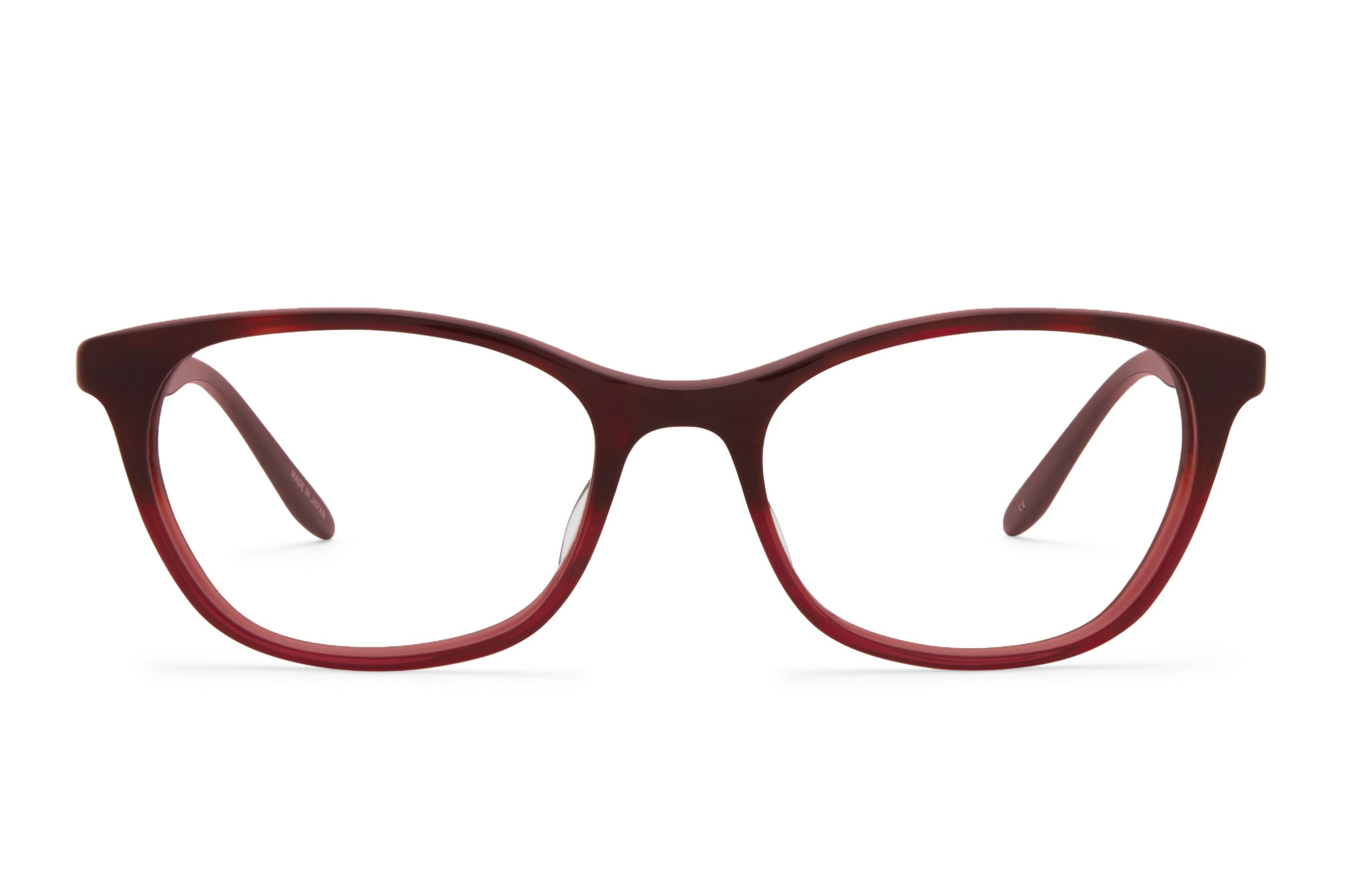 Barton Perreira Hettie eyeglasses in Oxblood at Visionary Optics NYC