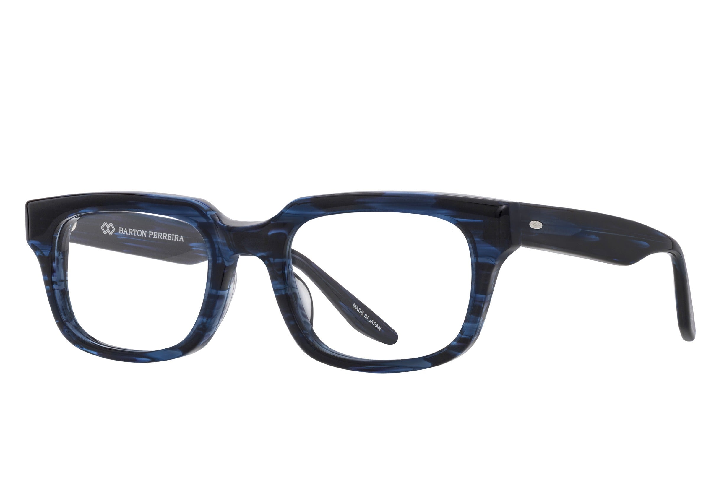 Barton Perreira Hinkley eyeglasses in Midnight at Visionary Optics NYC