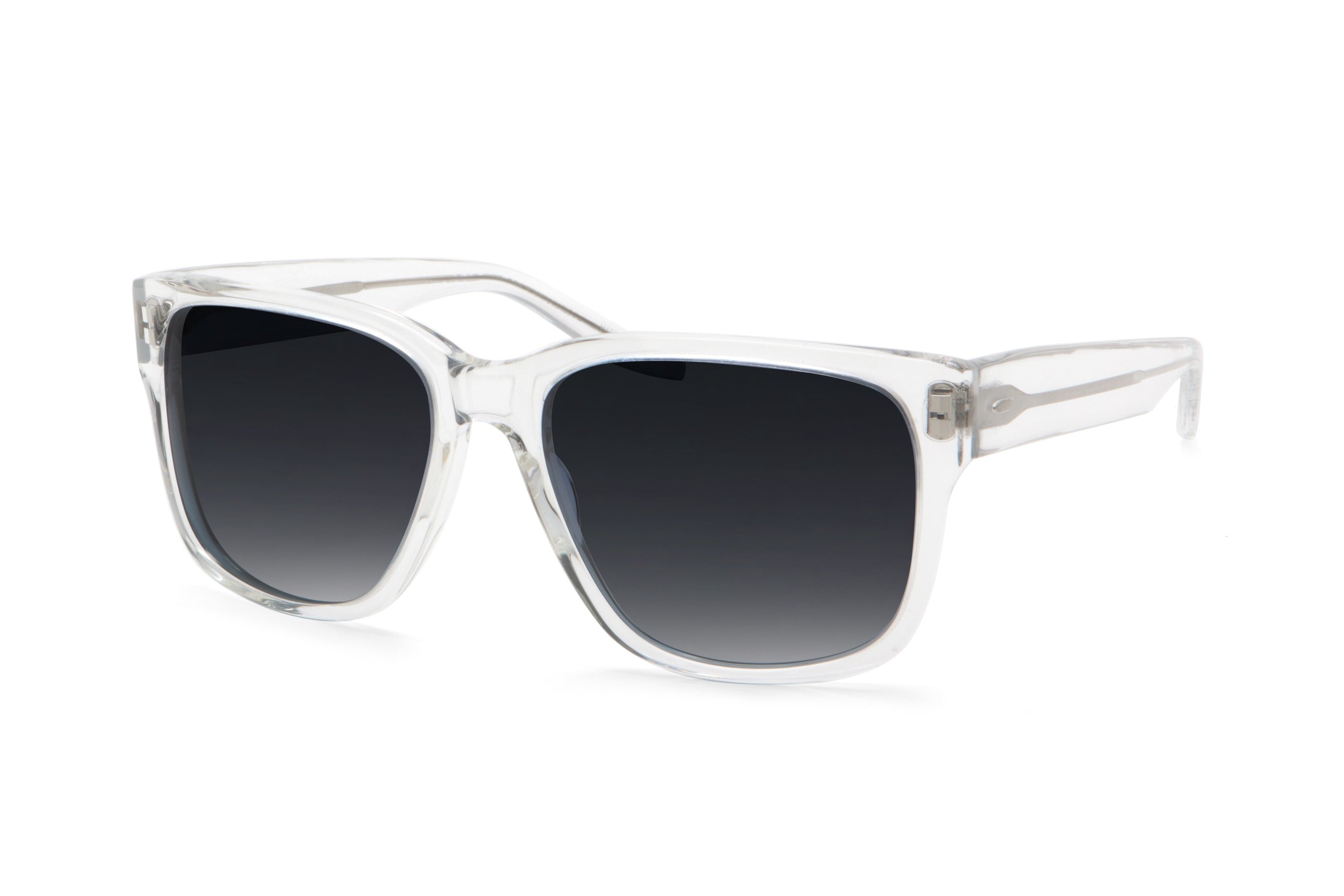 Barton Perreira Hopper sunglasses in Crystal / November Rain Polarized at Visionary Optics NYC