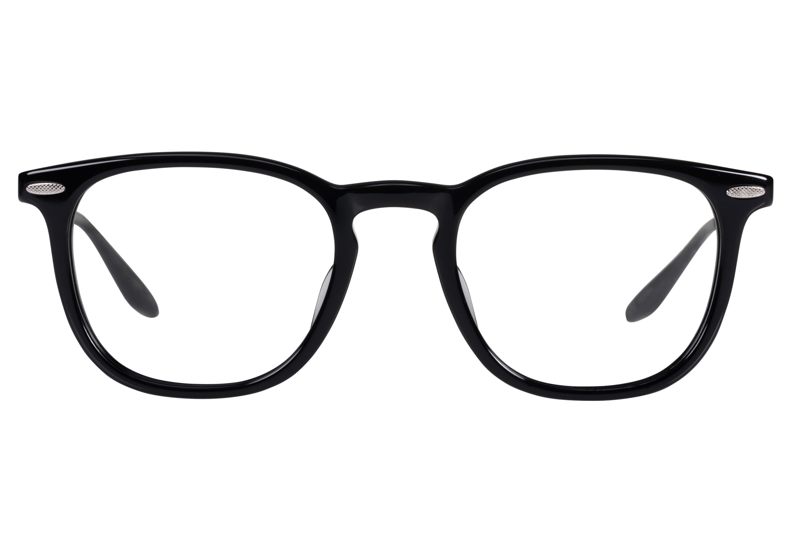 Barton Perreira Husney eyeglasses in Black / Gun Metal at Visionary Optics NYC