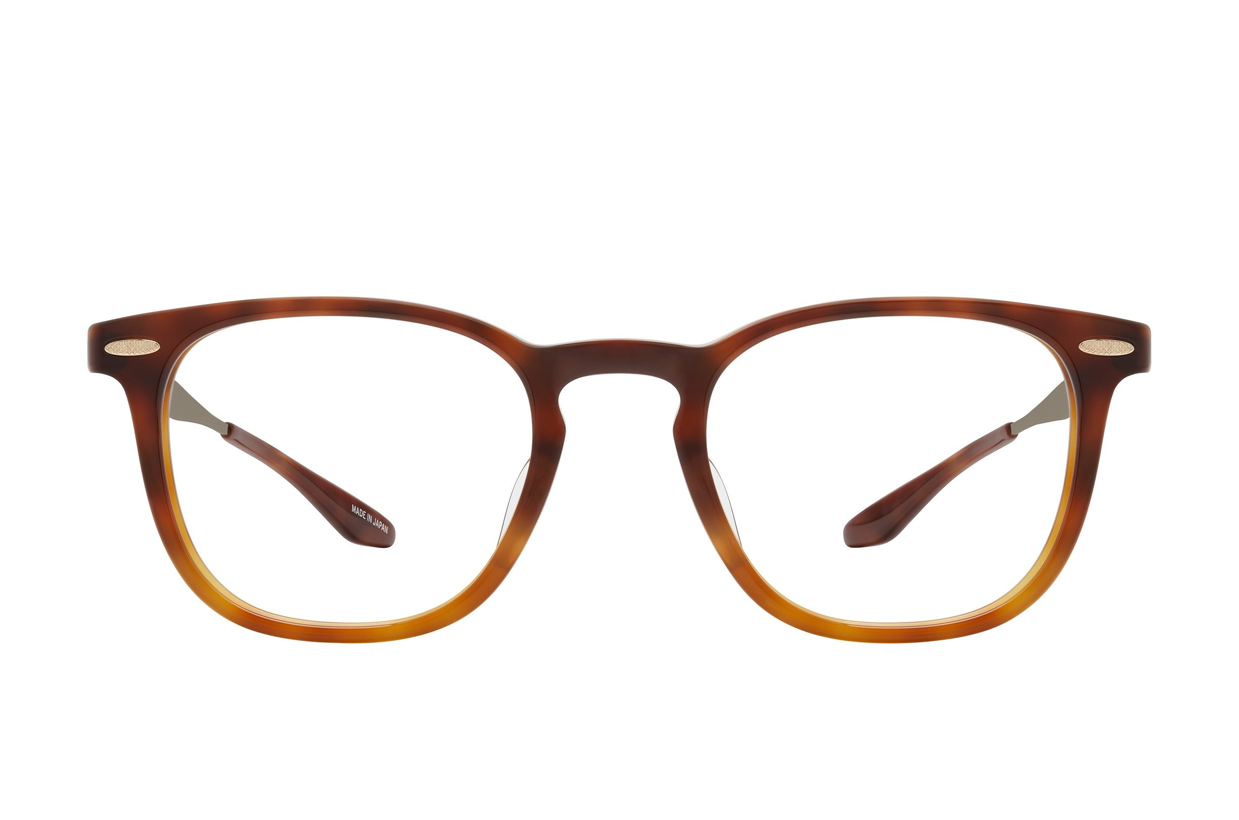 Barton Perreira Husney eyeglasses in Havana Ombre / Antique Gold at Visionary Optics NYC