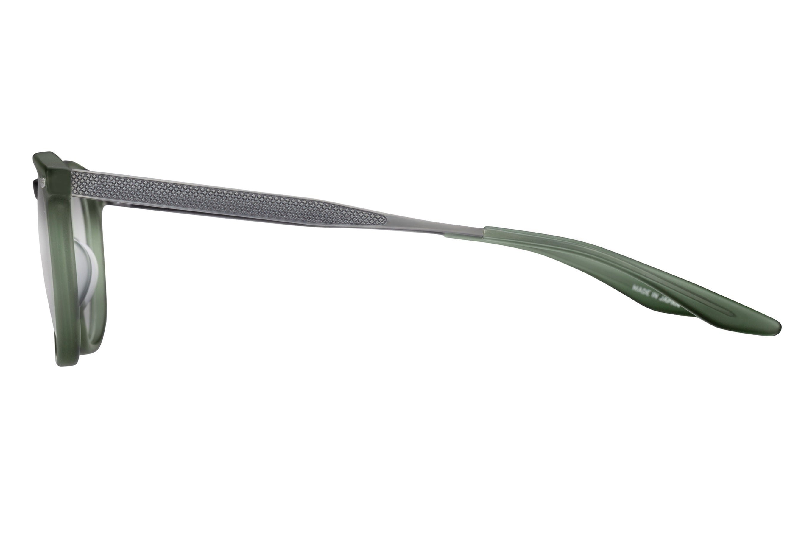 Barton Perreira Husney eyeglasses in Matte Olive Green / Pewter at Visionary Optics NYC