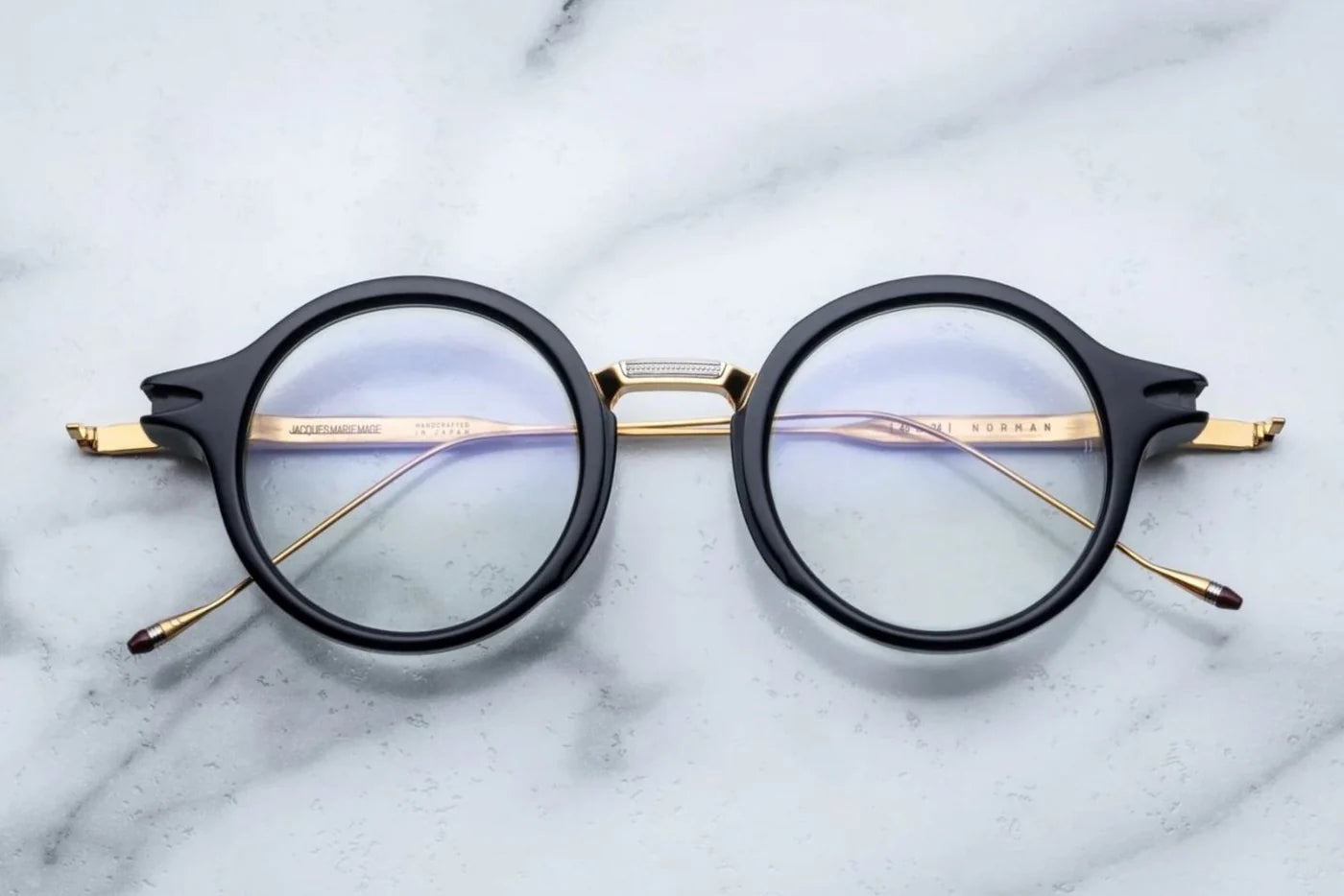 Jacques Marie Mage Norman in 5W Royal Superlight Blue - Luxury Eyewear