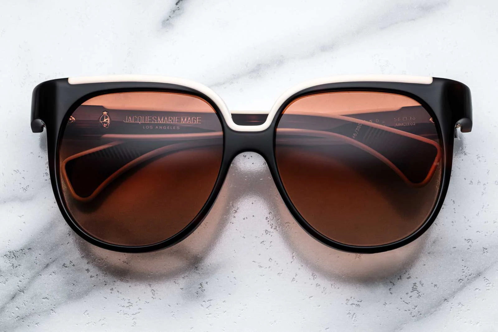 Jacques Marie Mage Cleveland in 02 Havana Navel Gradient - Luxury Eyewear