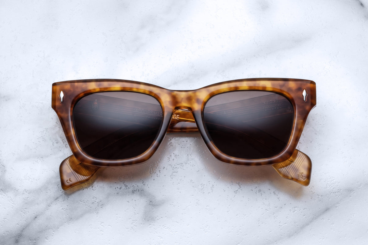 Jacques Marie Mage Dealan 50 Sunglasses in 1R Camel Choco