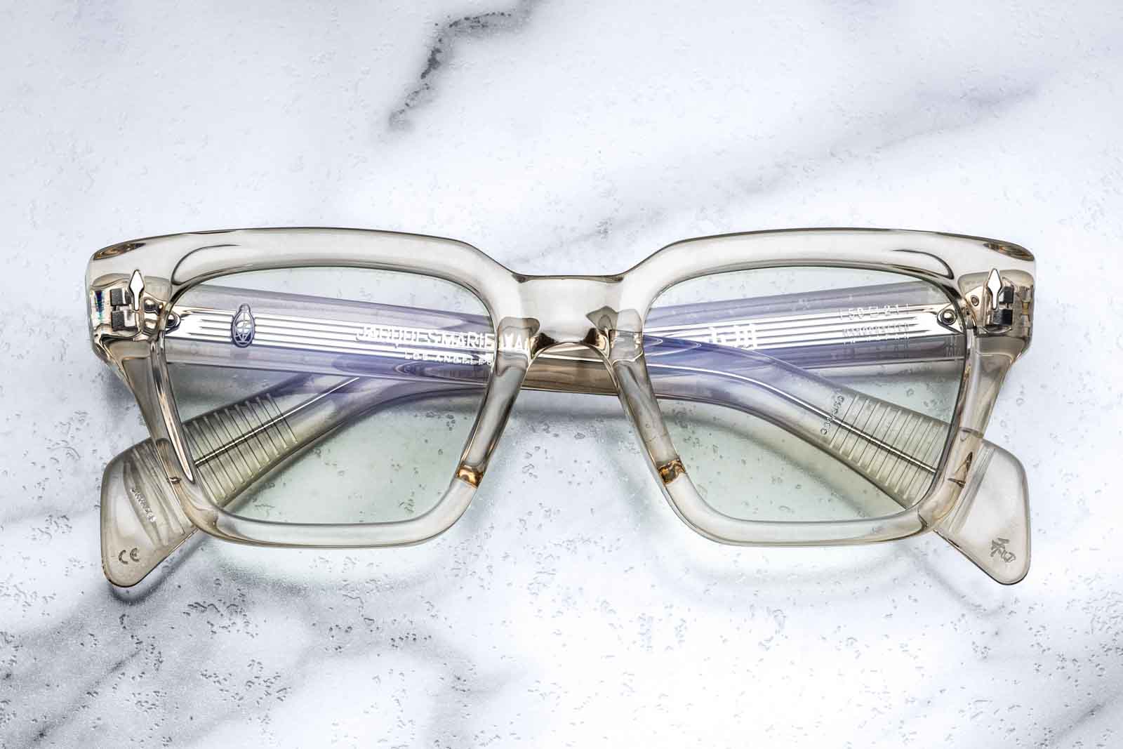 Jacques Marie Mage Ichikawa in 6S Beige Superlight Green - Luxury Eyewear