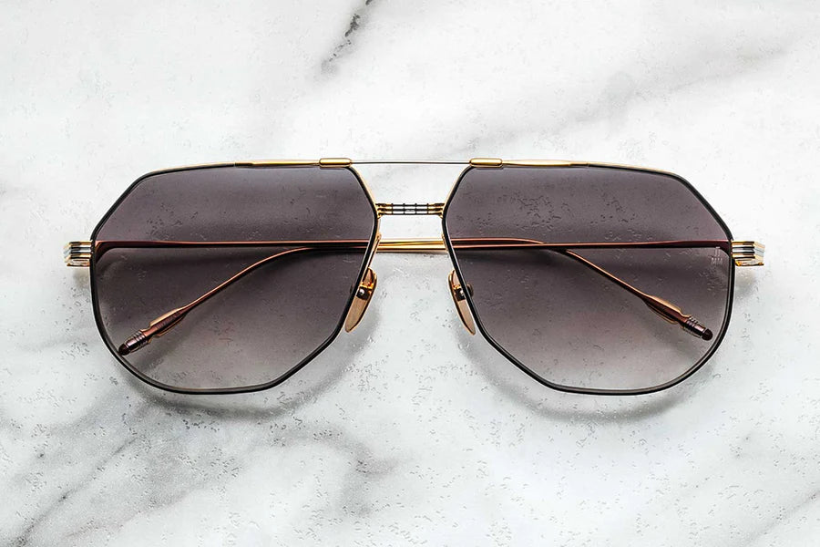 Jacques Marie Mage Reynold in 12G Medallion Crescent Gradient - Luxury Eyewear