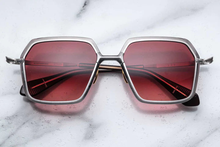 Jacques Marie Mage Ugo in 41 Silver Rose Gradient - Luxury Eyewear