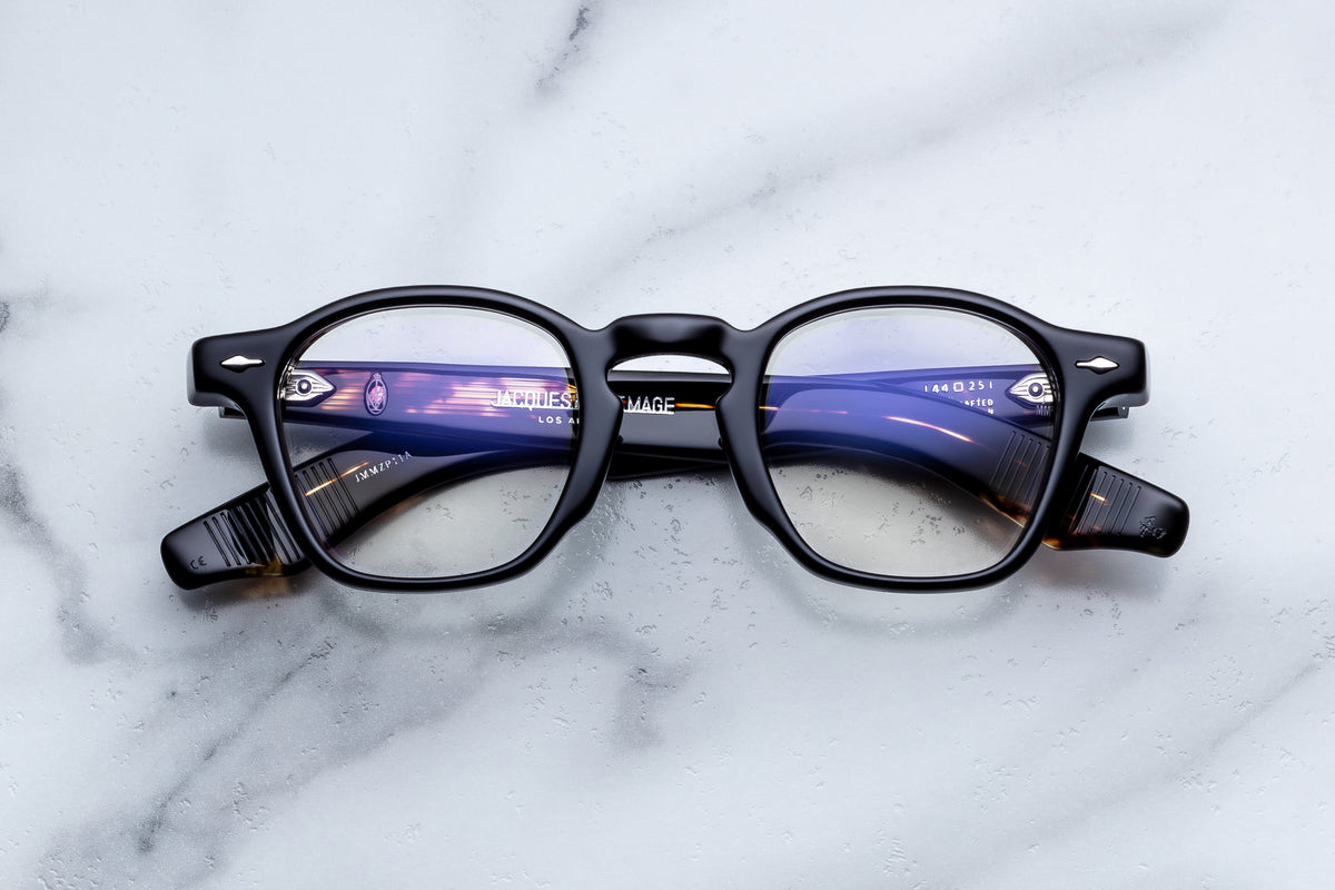 Jacques Marie Mage Zephirin 44 Optical in 11A Noir 11 Superlight Grey