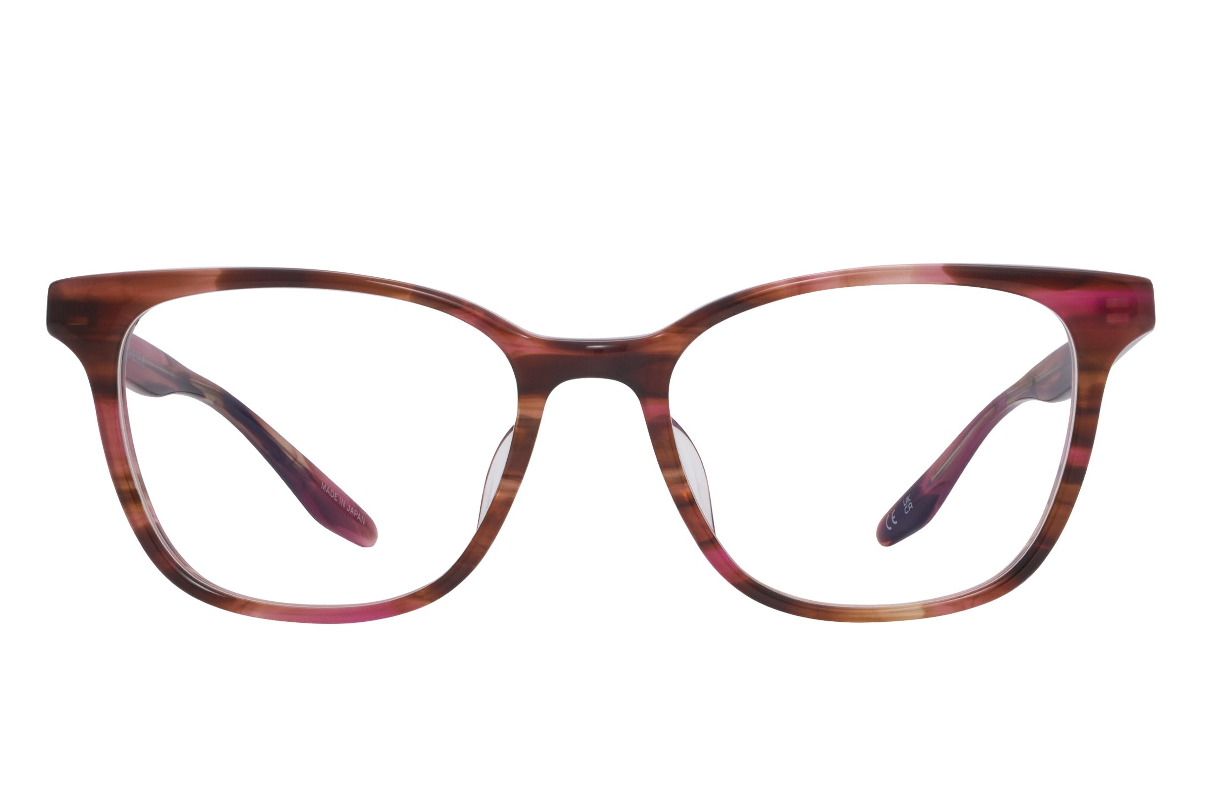 Barton Perreira Janeway eyeglasses in Cedar Rose at Visionary Optics NYC